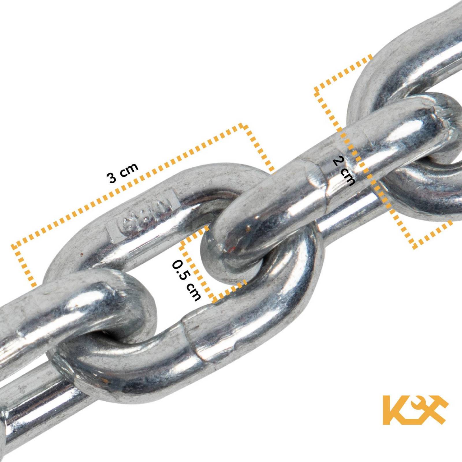 Cadena Por Metro De Acero Para Polipasto De 2 Toneladas