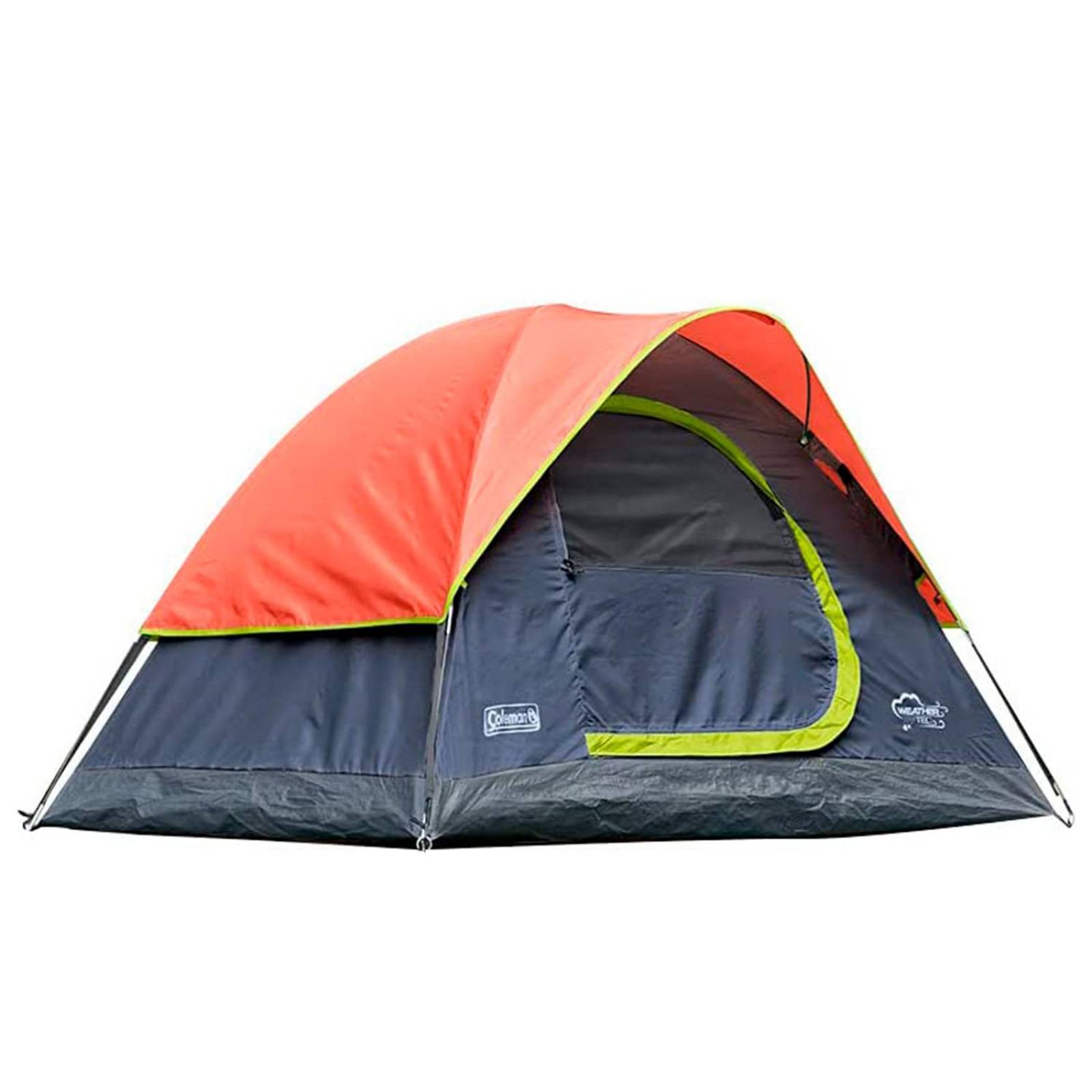 Tienda Casa Campaña Coleman Para 4 Personas Tulum Camping 