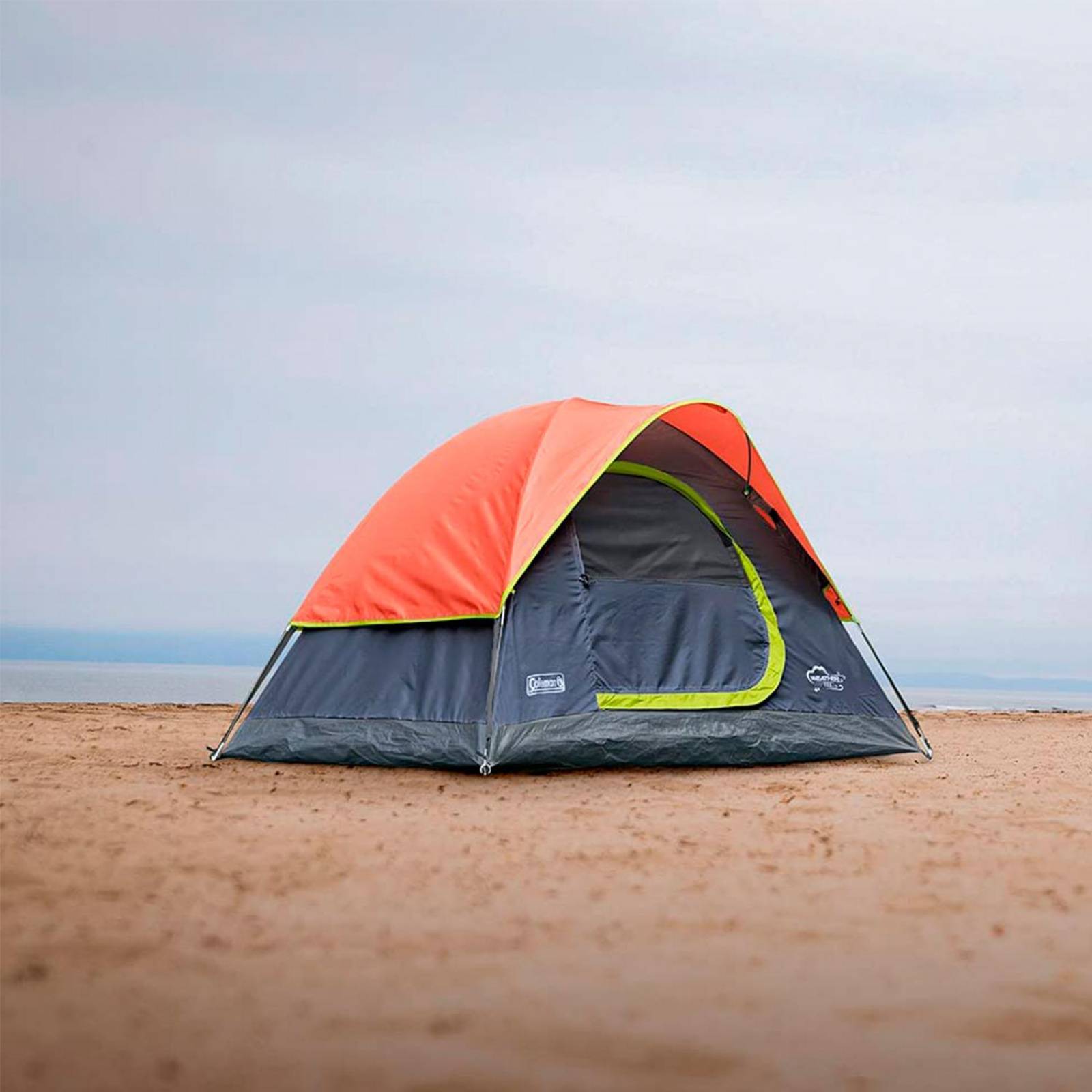 Tienda Casa Campaña Coleman Para 4 Personas Tulum Camping 