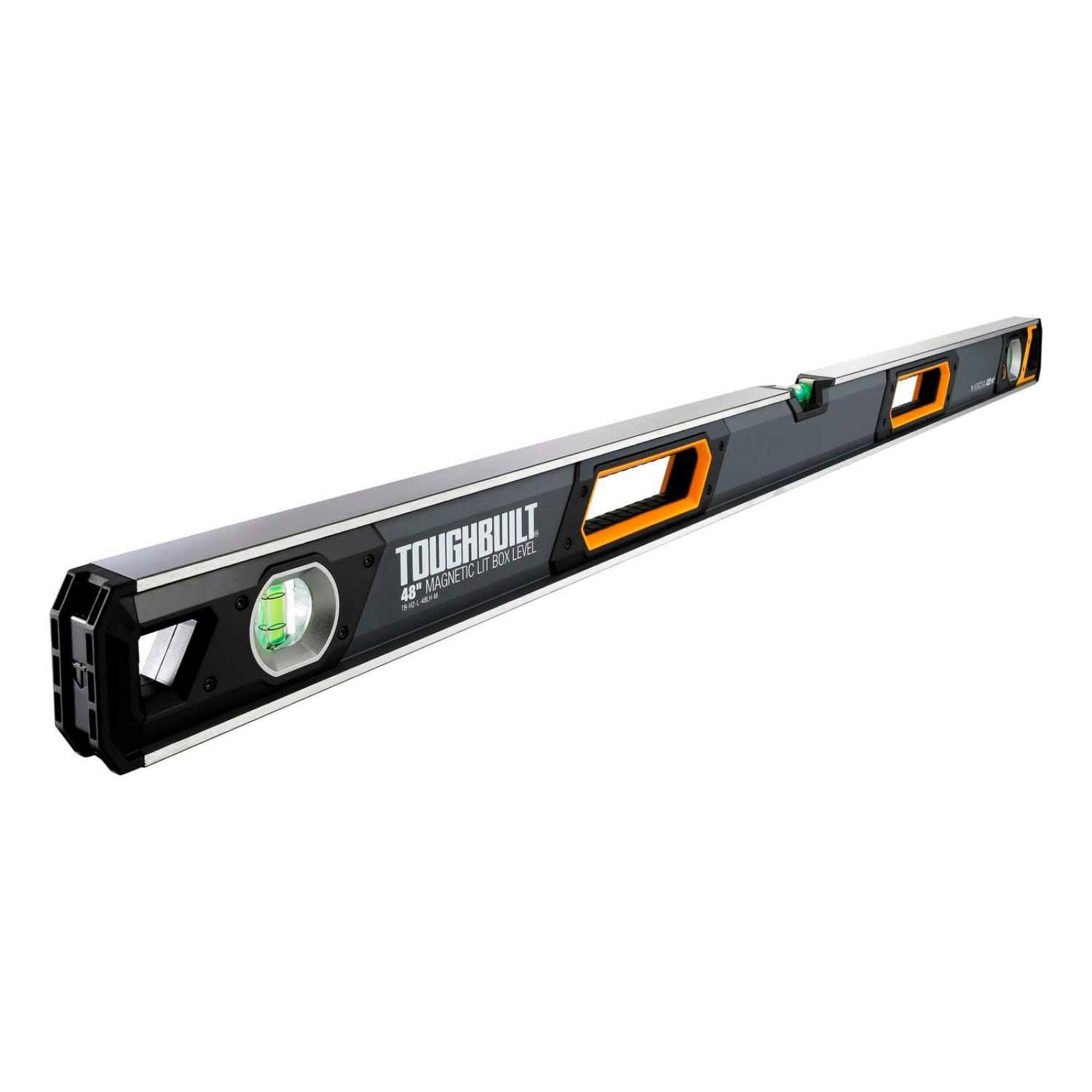Nivel De Caja Magnetico Profesional Con Luz 122cm Toughbuilt 