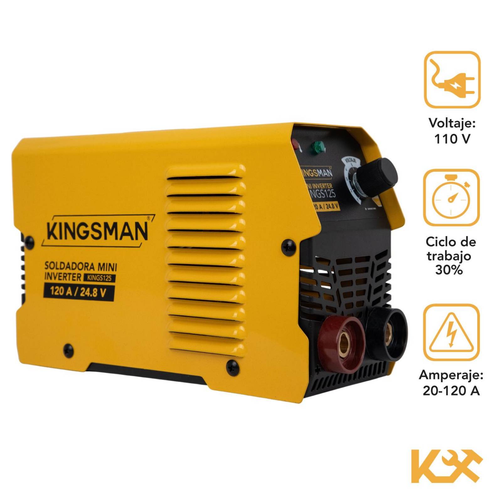 Soldadora Inverter Mini Inversora Portatil 120 Amp 110v 