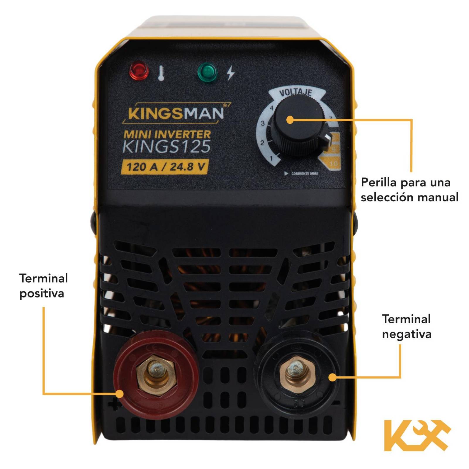 Soldadora Inverter Mini Inversora Portatil 120 Amp 110v 