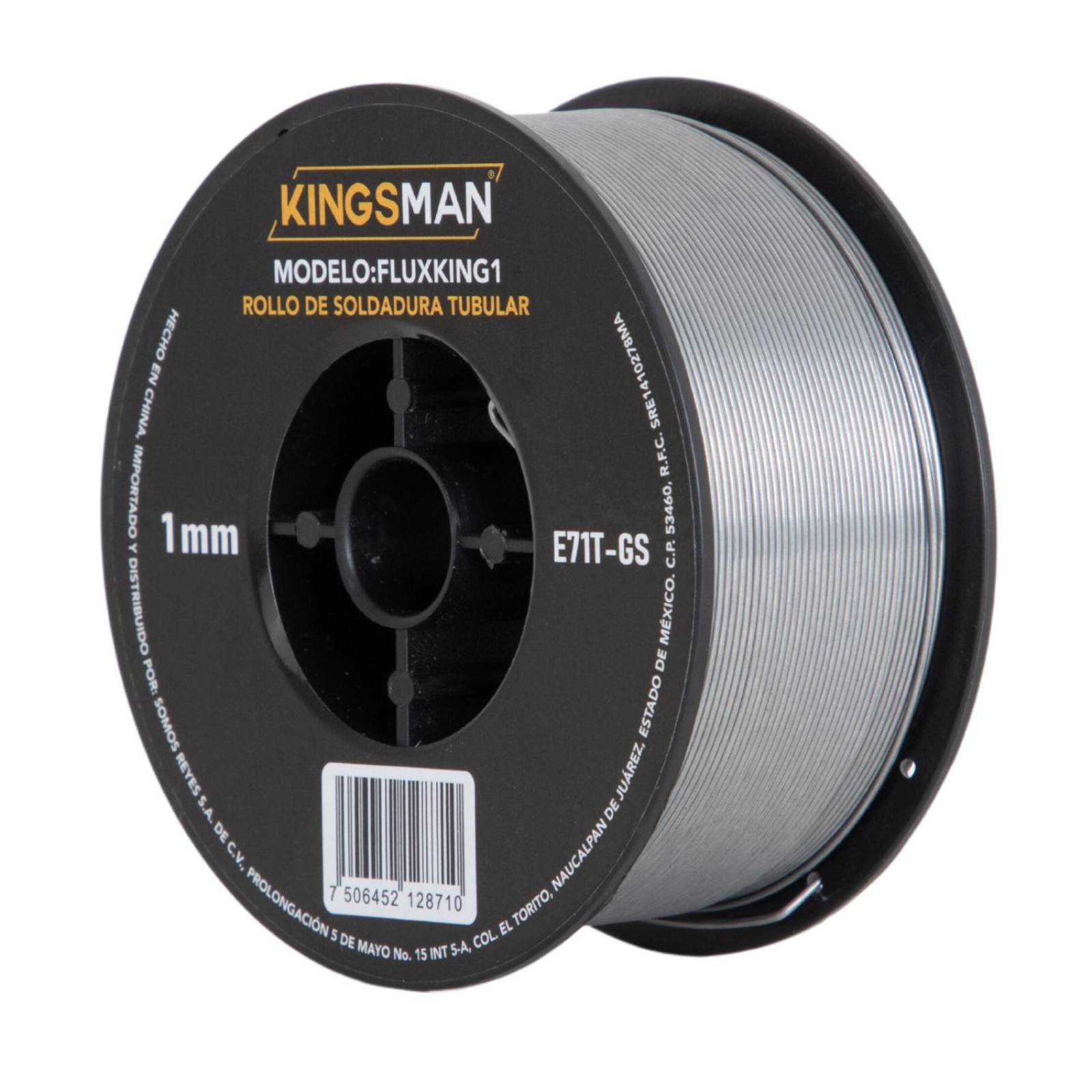 Soldadura Microalambre Para Soldar Rollo 1kg 1mm Sin Gas 