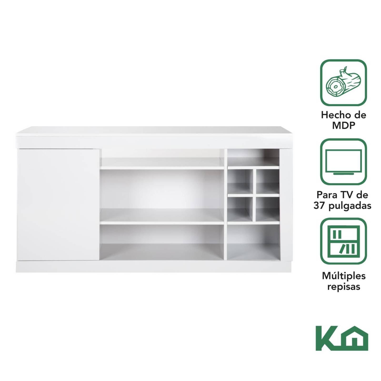 Mueble Para Tv Multiusos Minimalista Centro De Entrenimiento 