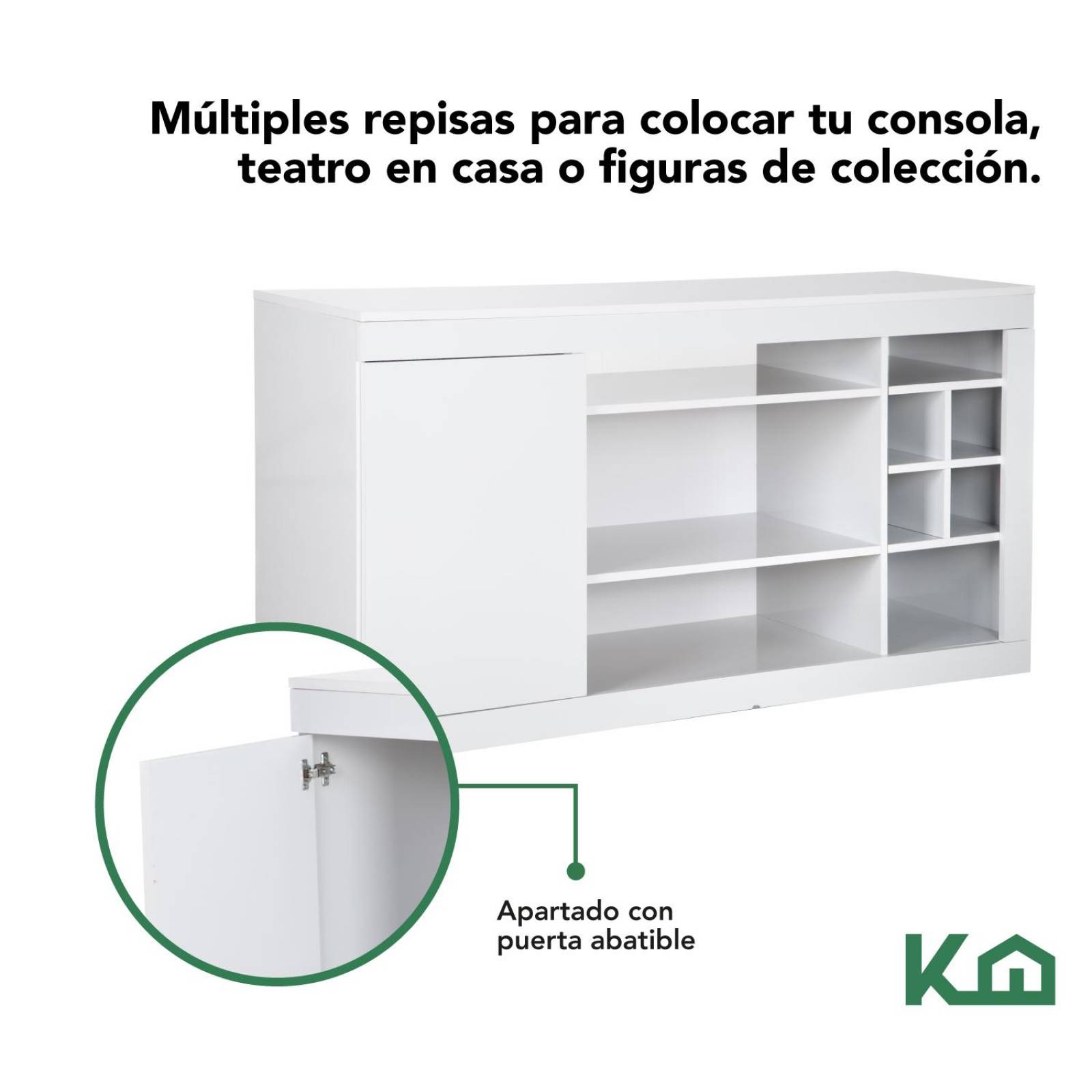 Mueble Para Tv Multiusos Minimalista Centro De Entrenimiento 