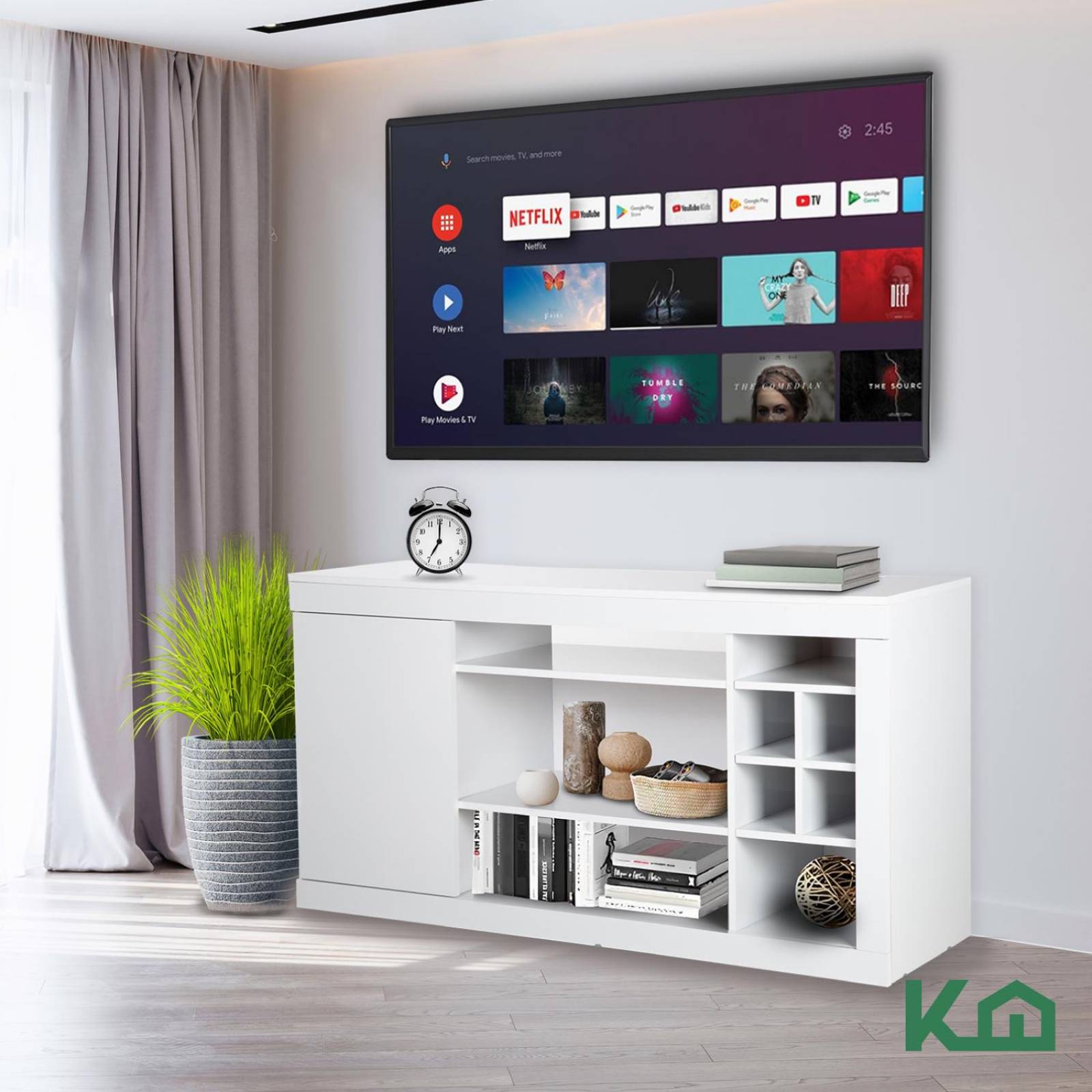 Mueble Para Tv Multiusos Minimalista Centro De Entrenimiento 