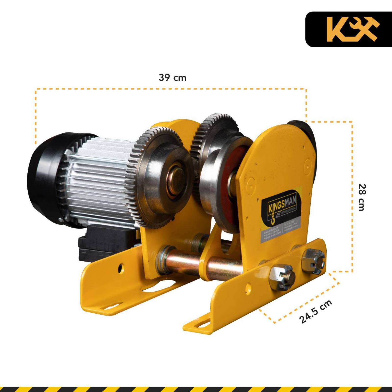 Trole Electrico Para Polipasto 1 Tonelada 110V Con Control