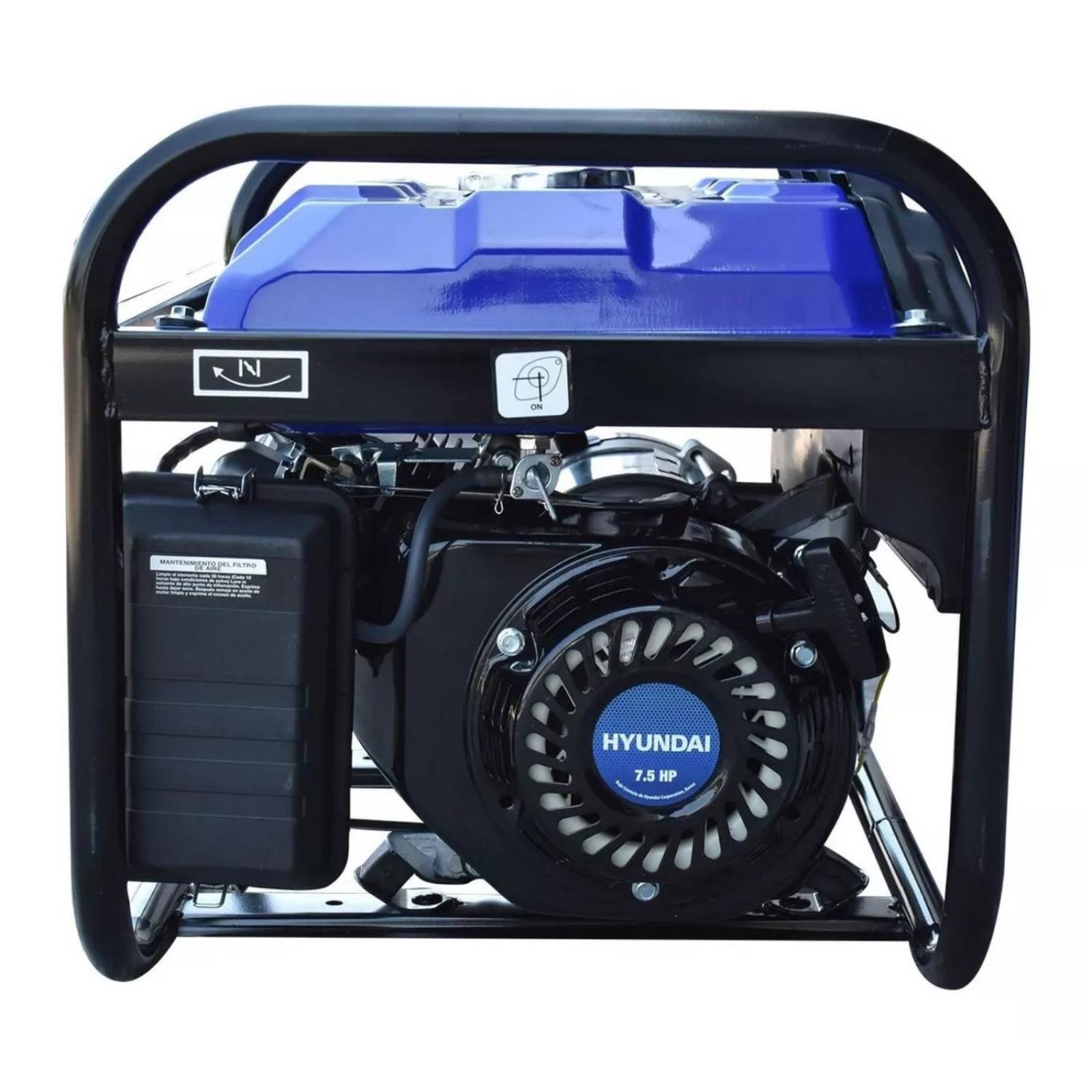 Generador Planta Luz Portatil Gasolina Hyundai + 1Lt Aceite 