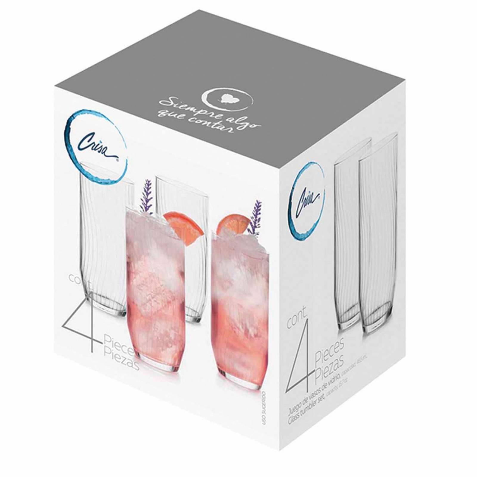 Dispensador Bebidas 8 Litros Vitrolero + Juego Vasos Cristal 