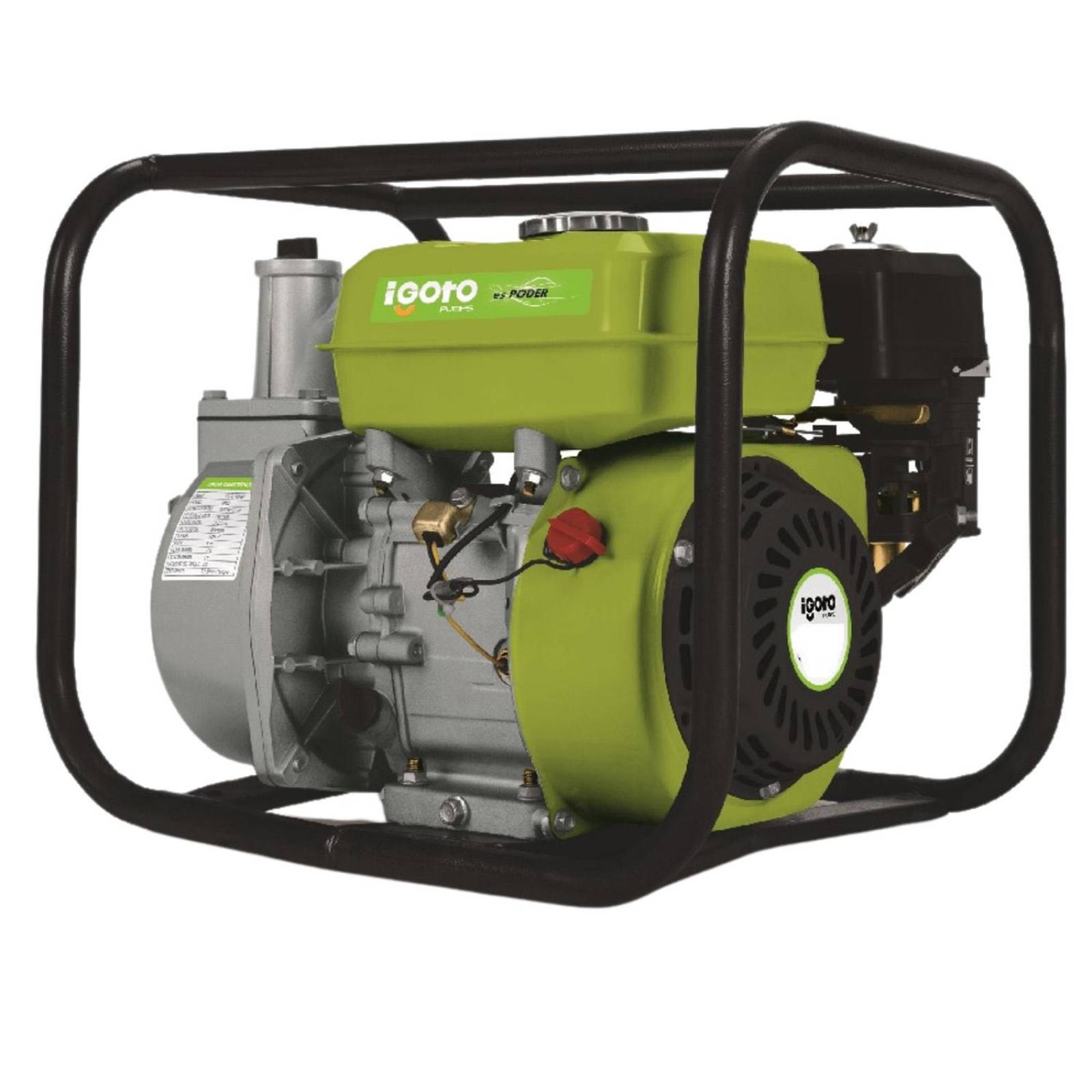 Motobomba Para Agua 6.5 Hp De Gasolina 3 Pulgadas Igoto