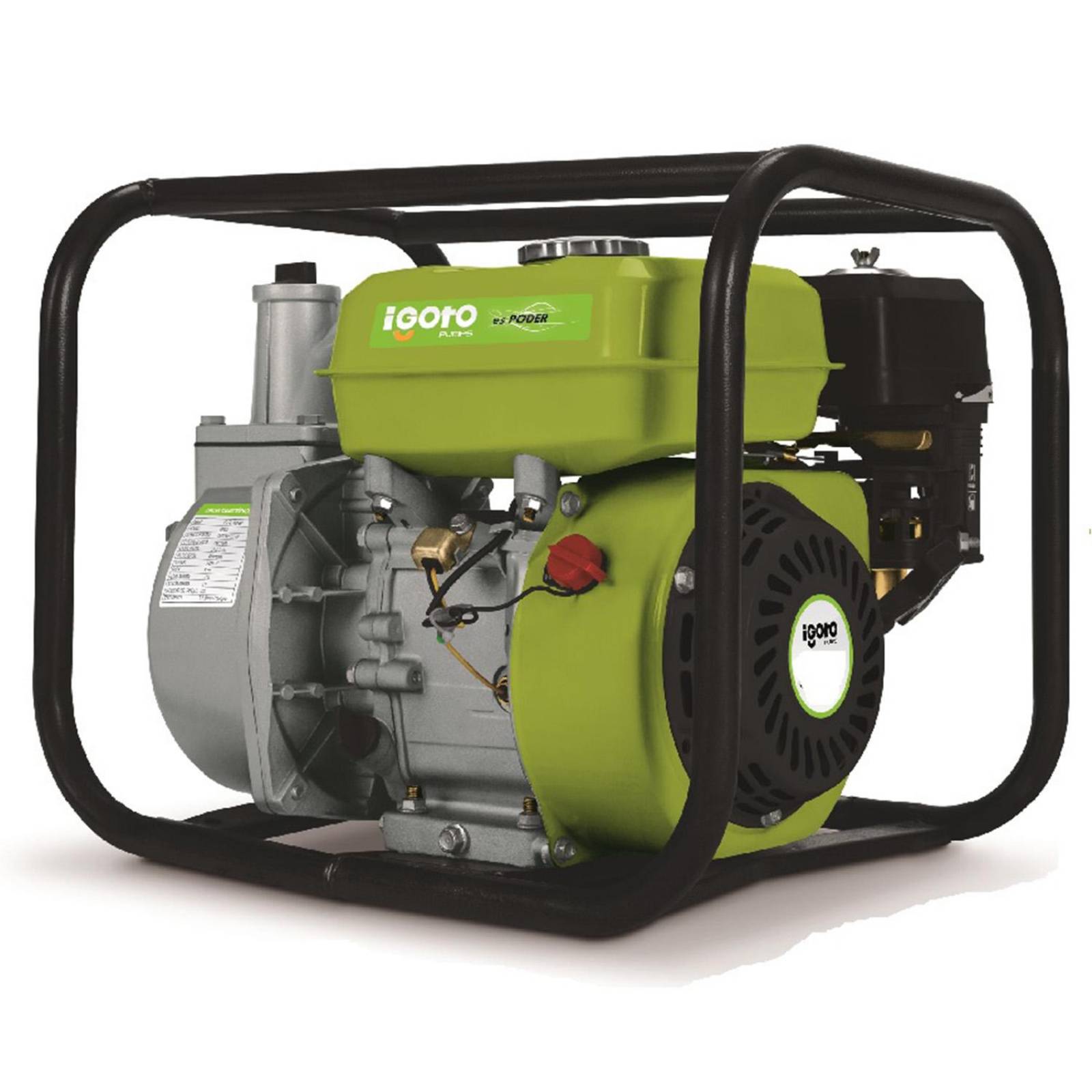 Motobomba Para Agua 6.5 Hp De Gasolina 3 Pulgadas Igoto