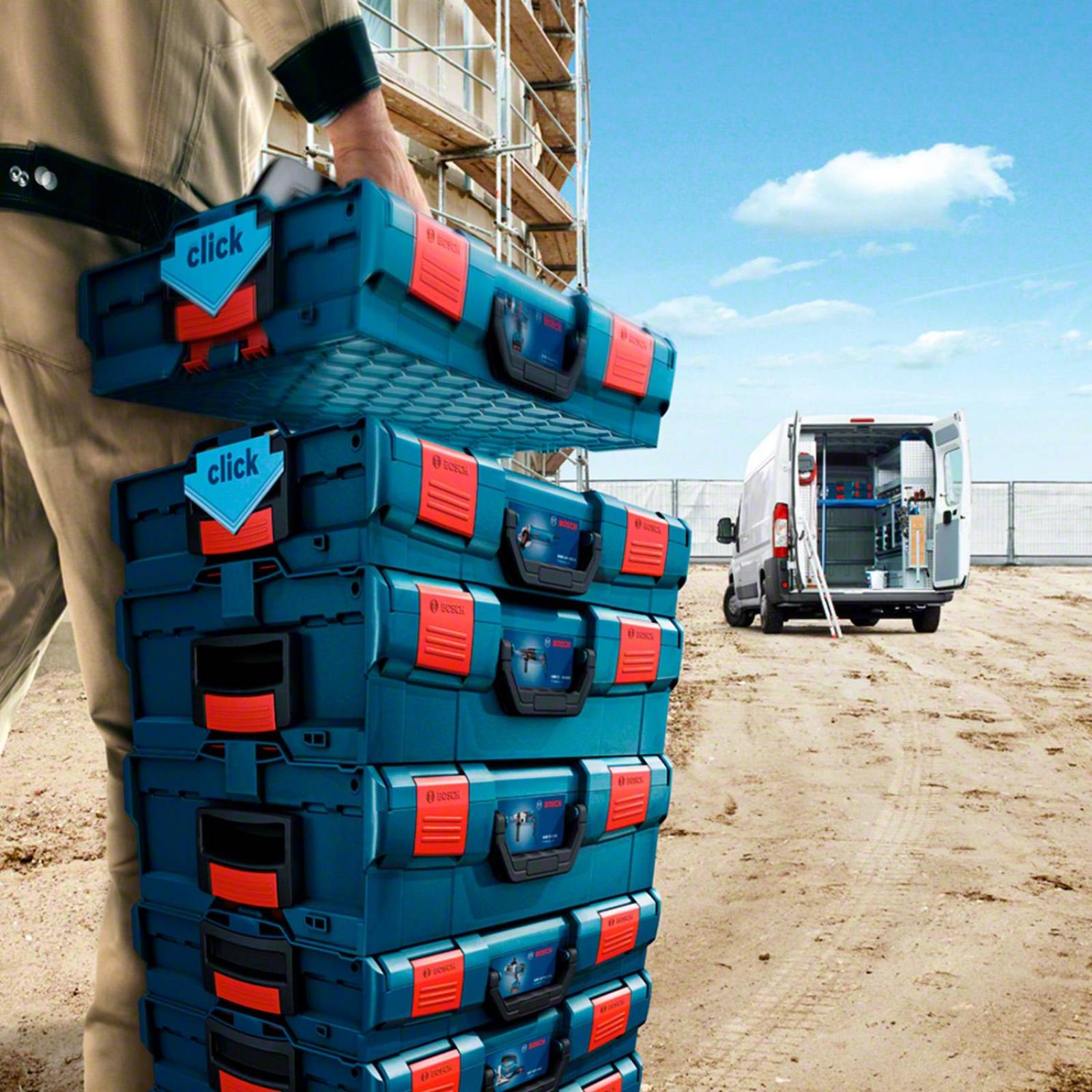 Caja De Herramientas Apilable Portatil L-Boxx 102 Bosch