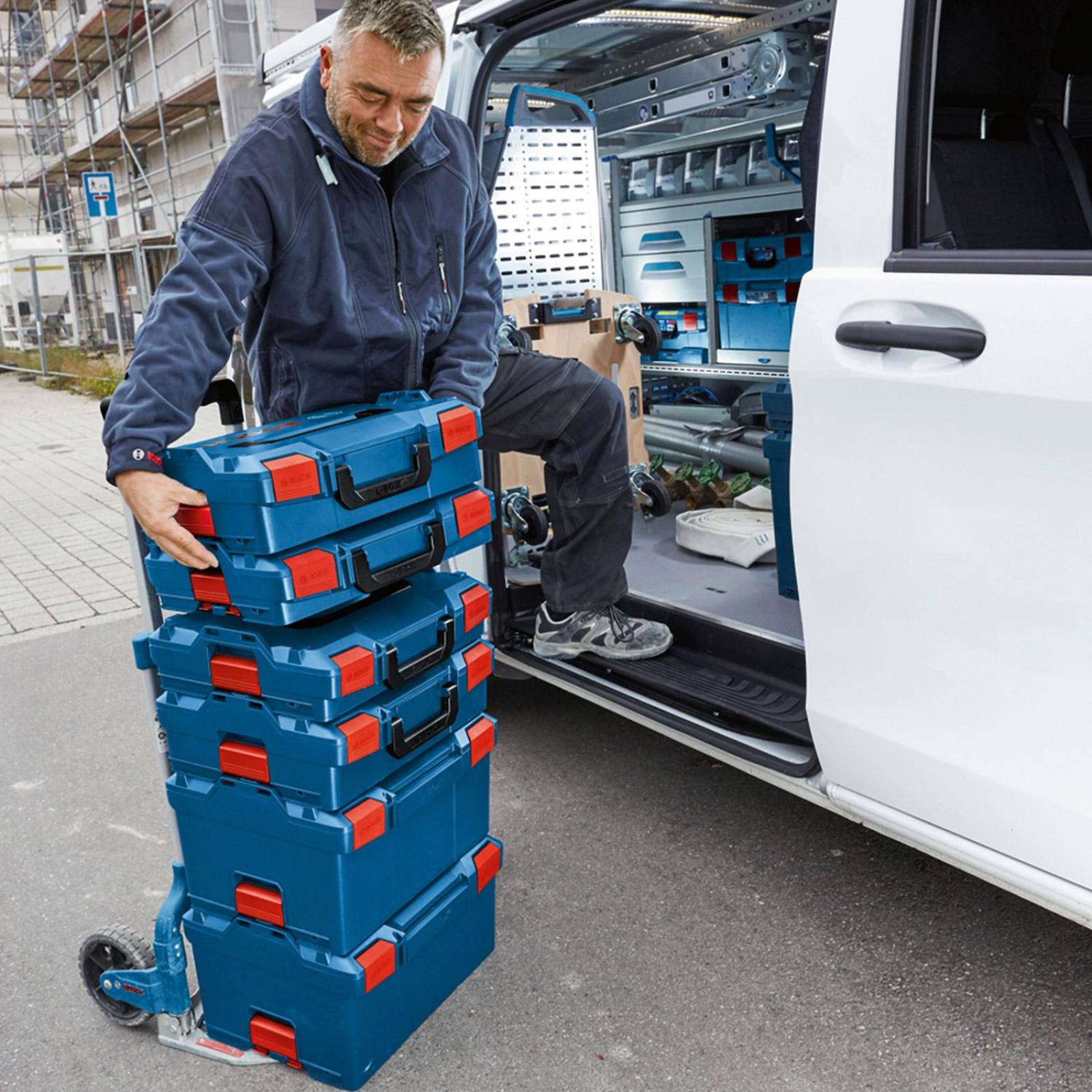 Caja De Herramientas Apilable Portatil L-Boxx 102 Bosch