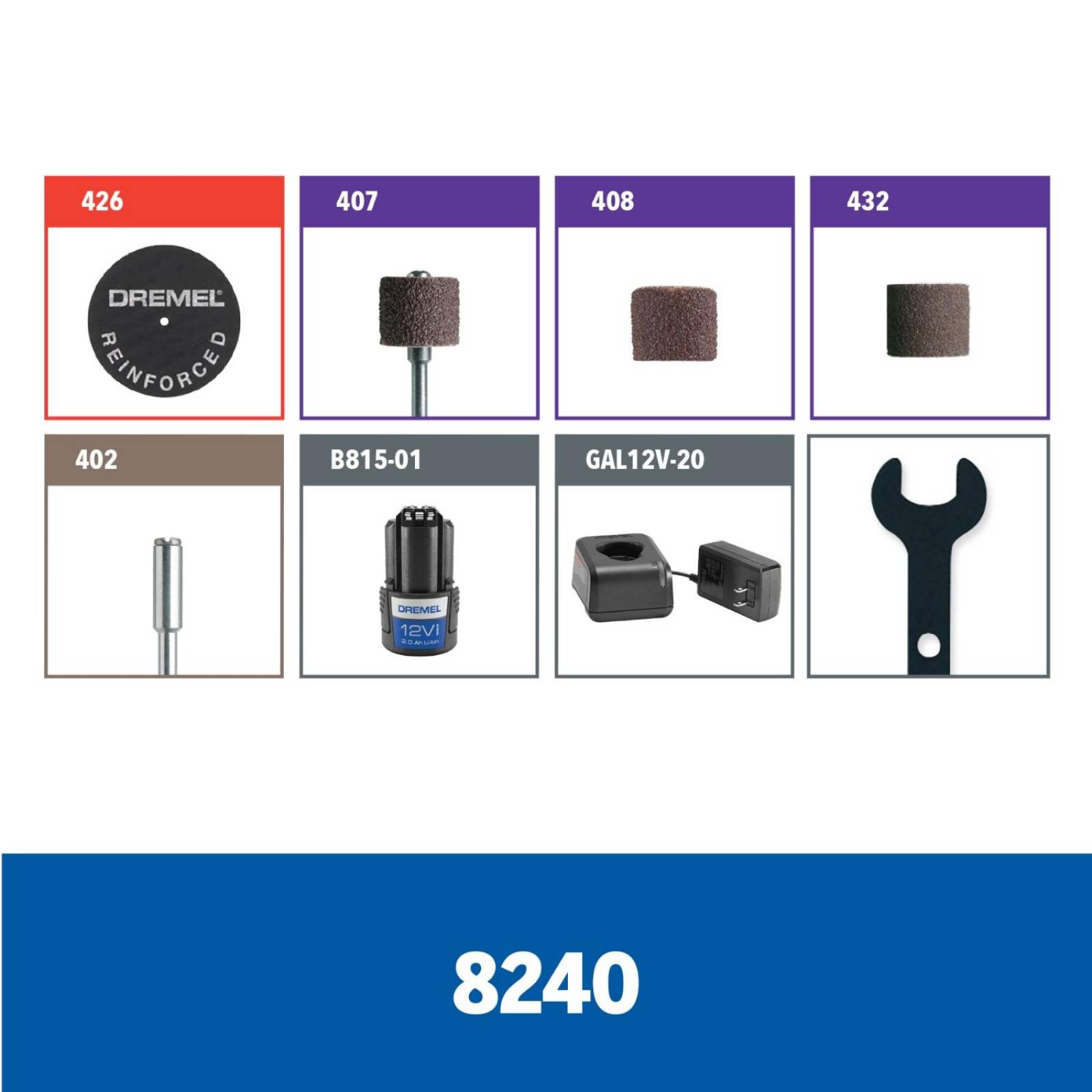 Mototool Dremel Mini Taladro Electrico Con 5 Accesorios 