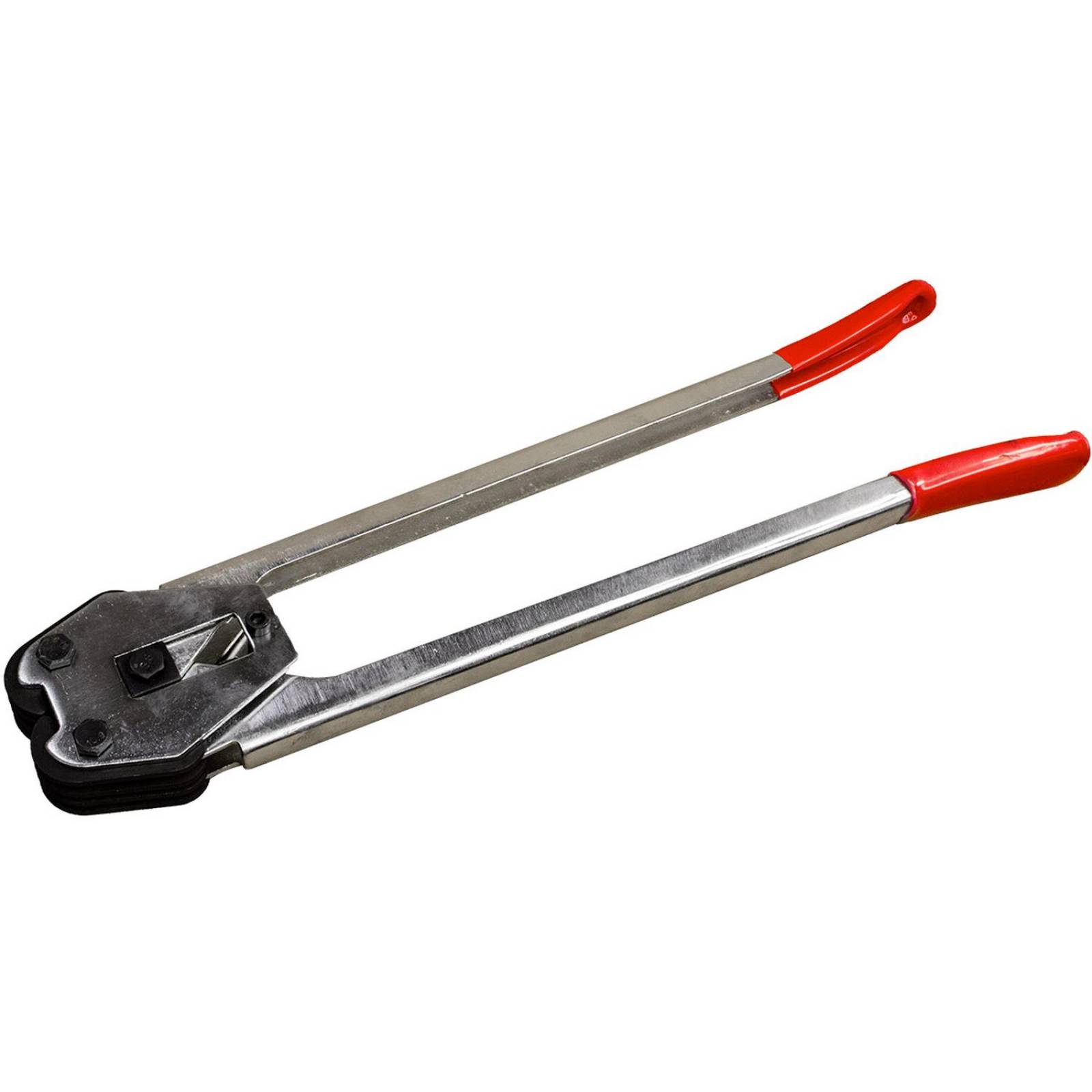 Flejadora Manual + Rollo Fleje Plastico + Grapas Kingsman 