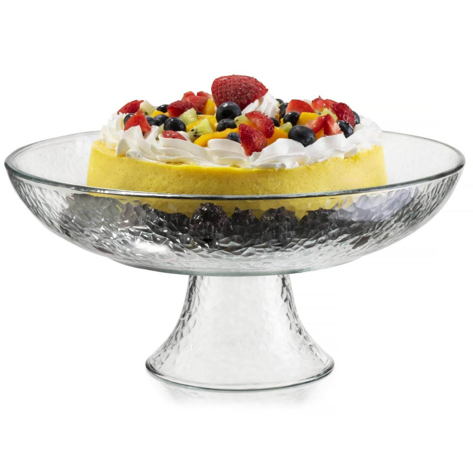 Frutero Con Base Crisa Frost Varios Usos De Vidrio 1 Pieza 