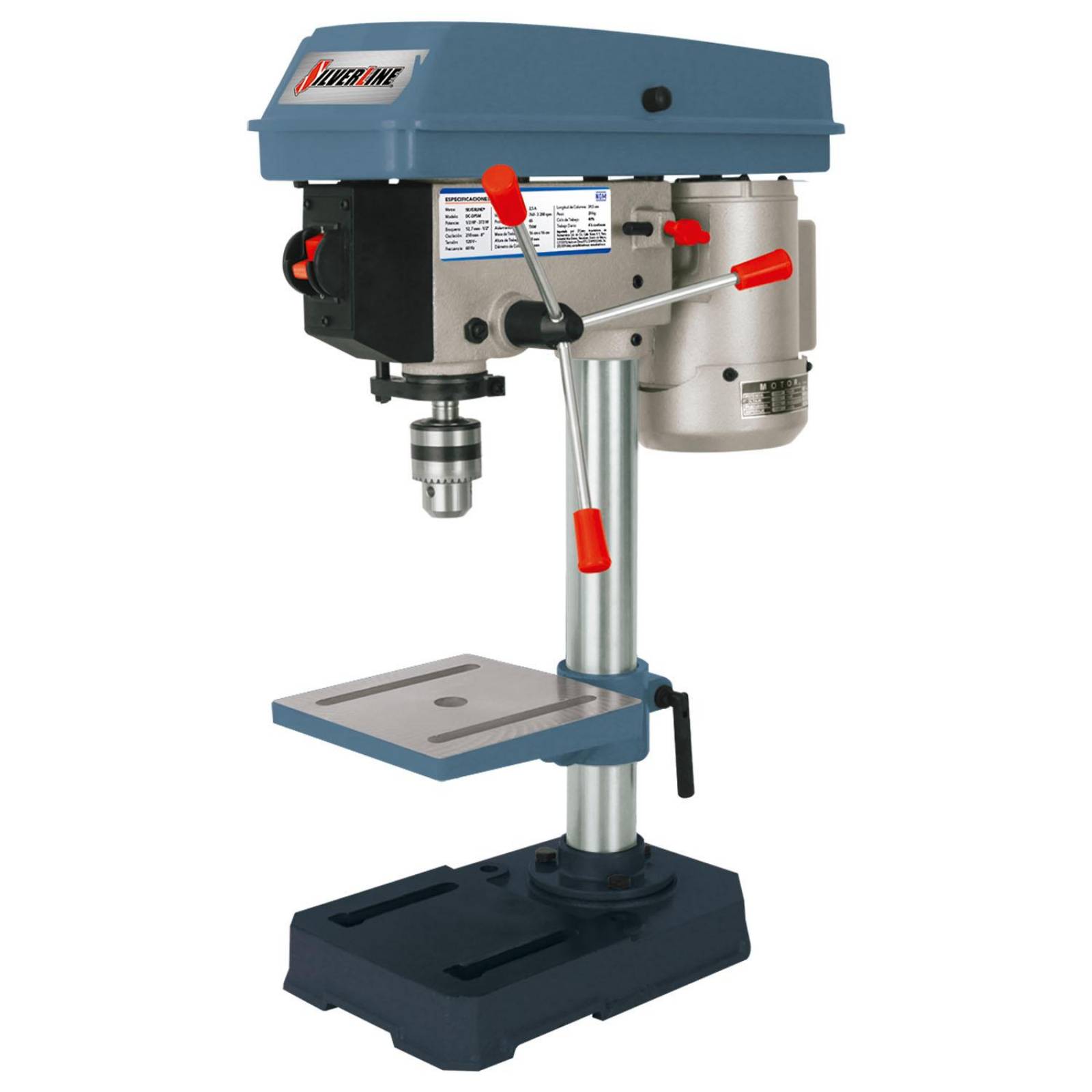 Taladro De Banco Para Metal Y Madera 5 Vel 1/2HP Silverline