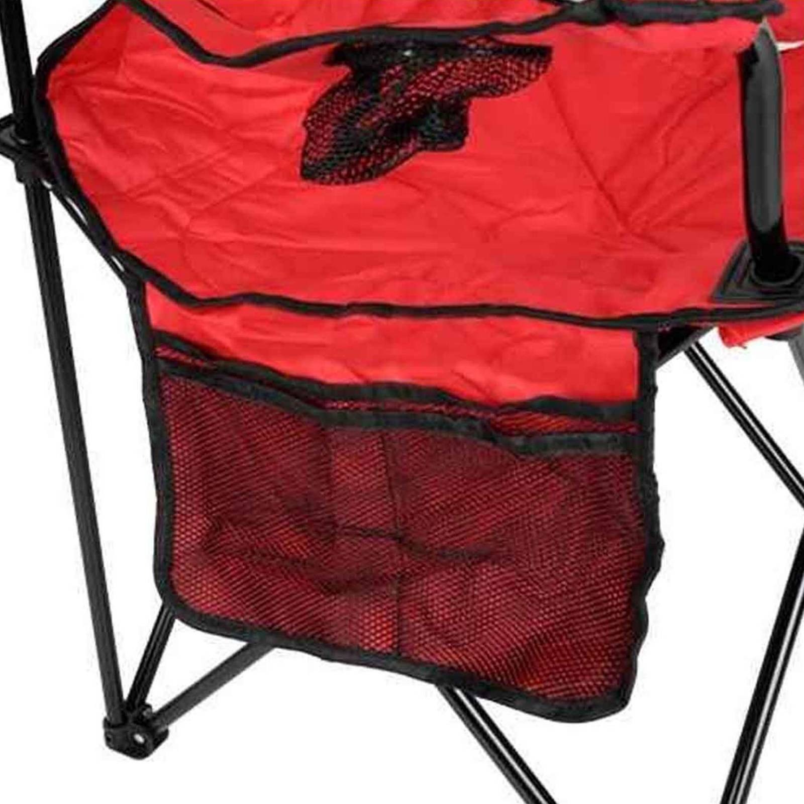 Silla Plegable Extra Grande Con Hielera Roja 2 Piezas Coleman 