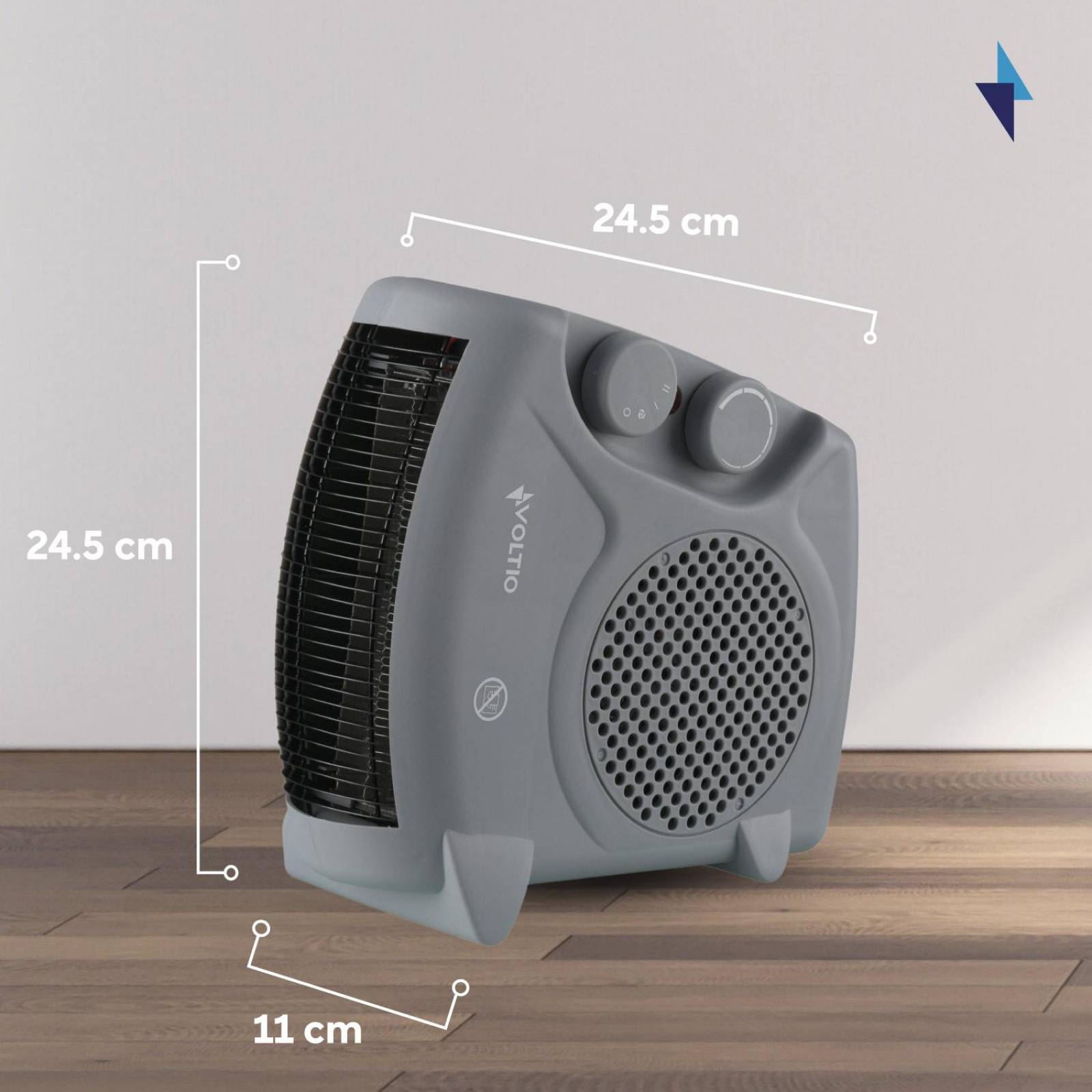 Calefactor Ventilador Calentador Electrico 1500W Portatil 