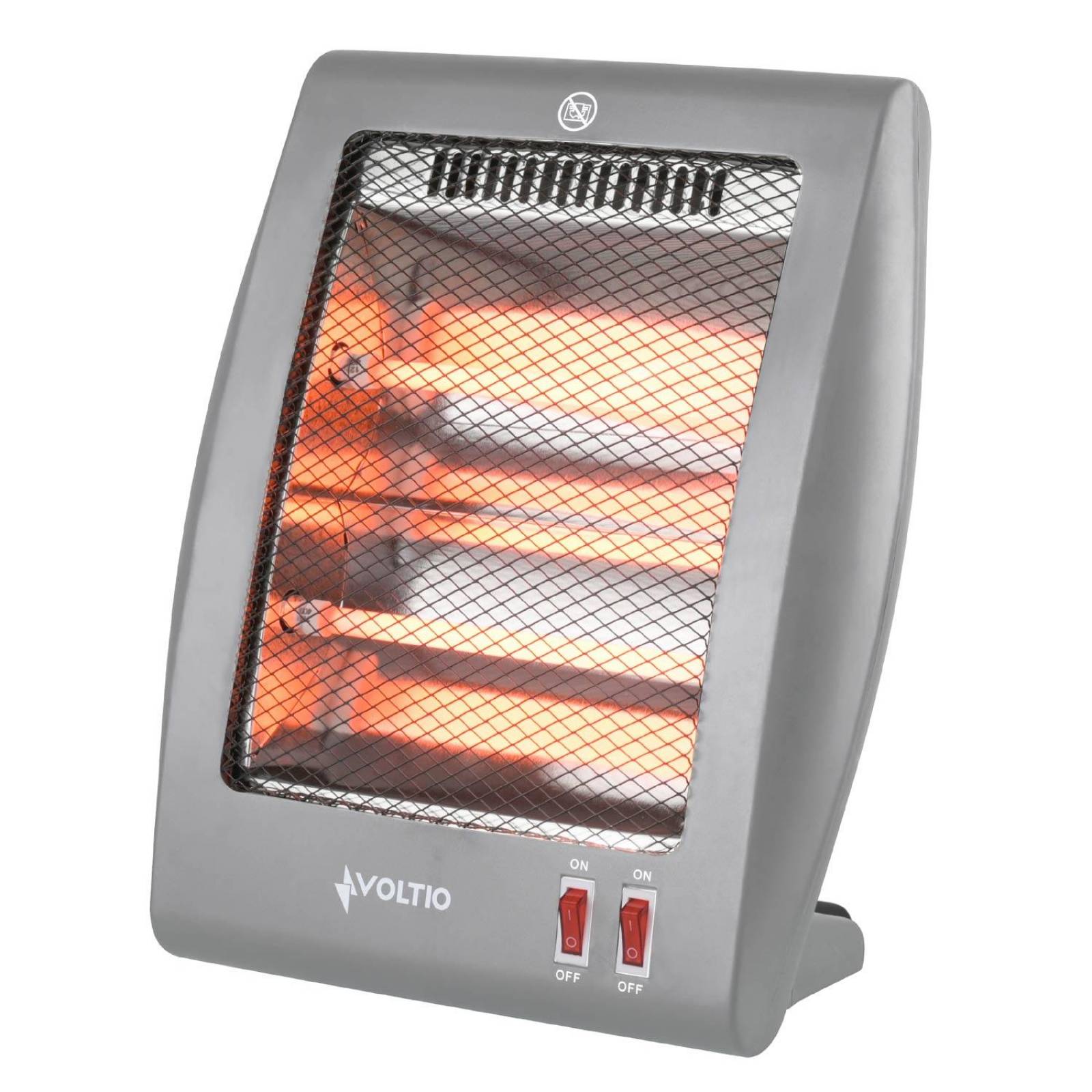 Calefactor Electrico De Cuarzo 800W Calentador 2 Niveles 