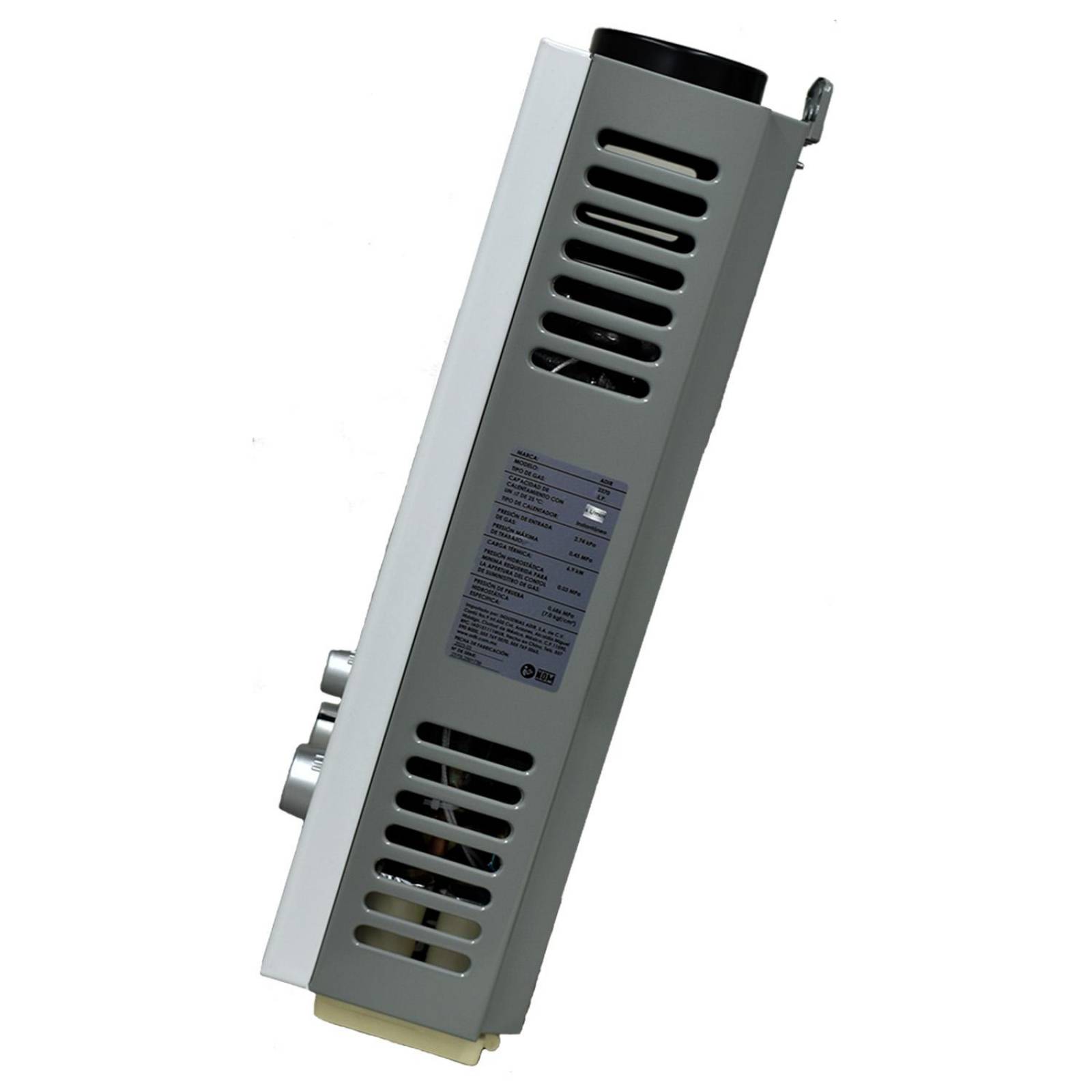 Calentador De Paso Instantaneo Ahorrador De 6 Lts 2370 Adir 