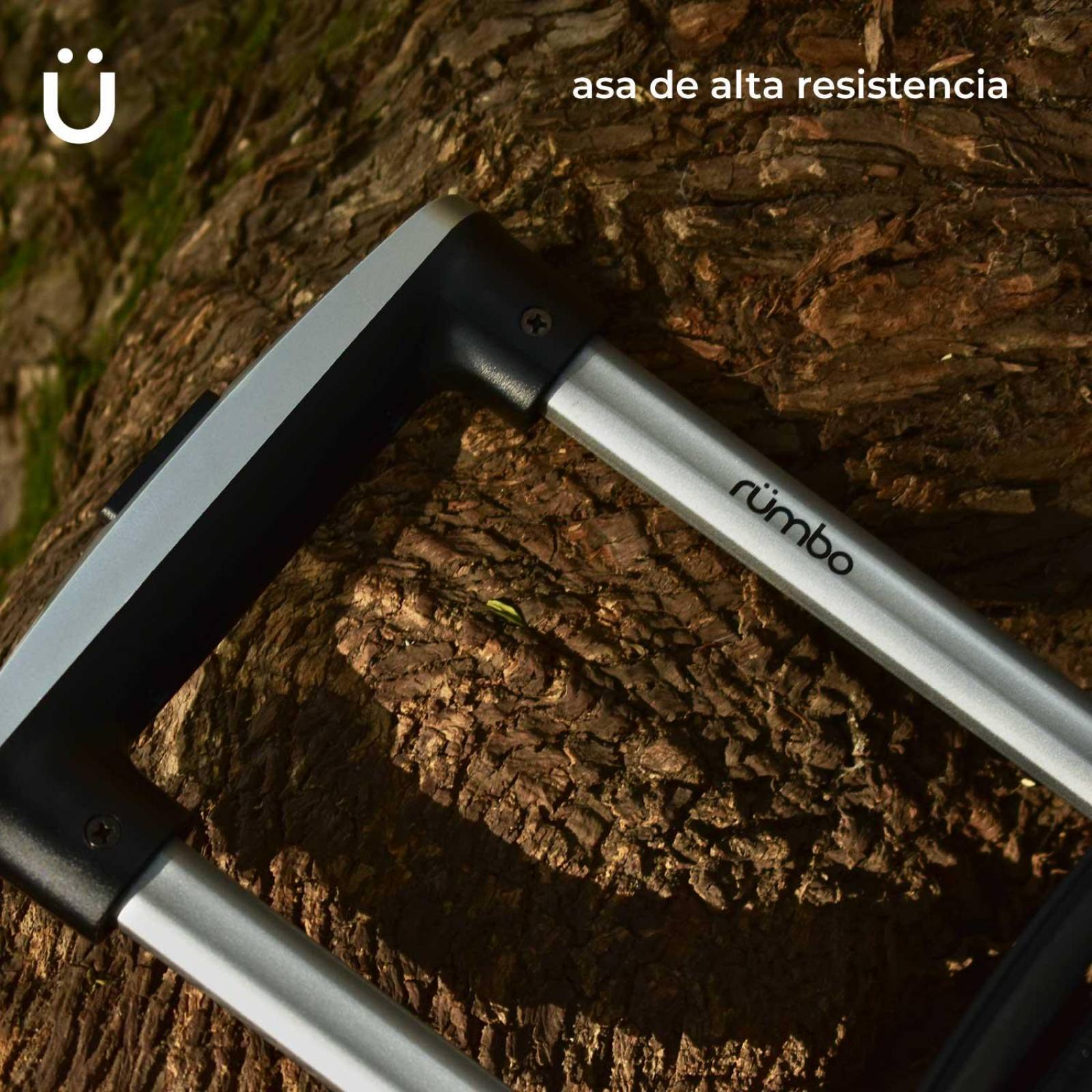 Maleta Mano Cabina 20in 10kg Ruedas 360 Candado Rigida Viaje Gris