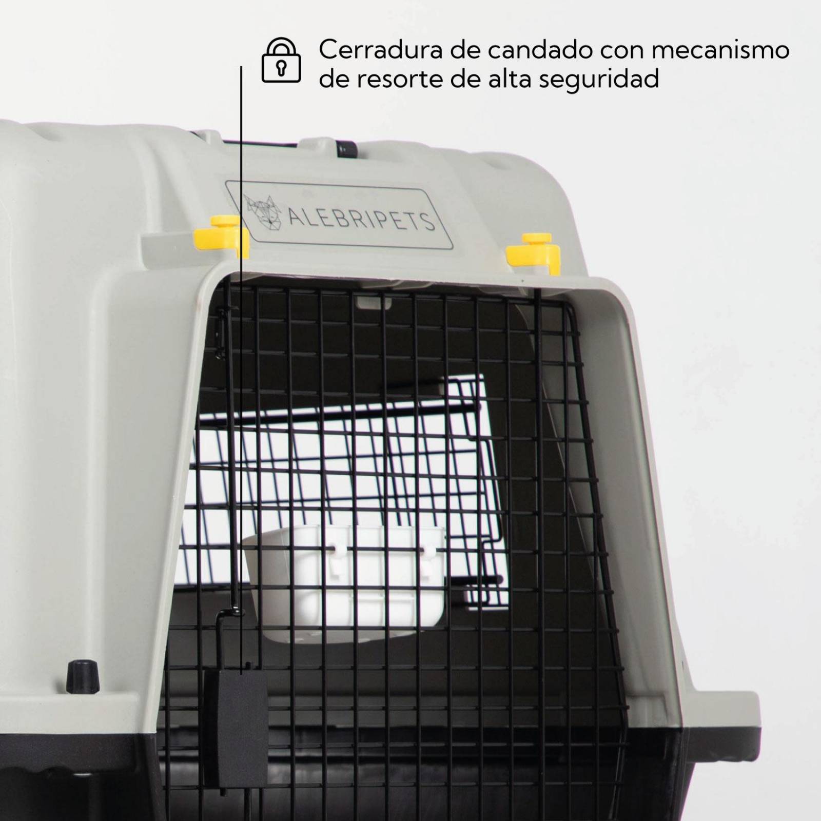 Jaula Transportadora Para Perro IATA 103x73x78 cm 