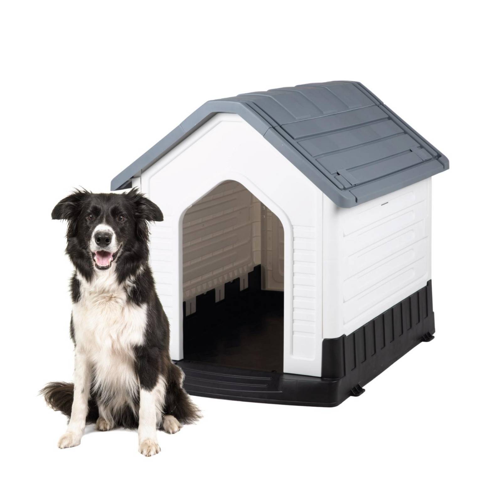 Casa Para Perro Raza Grande 76x62x76 cm Termica Plastico 