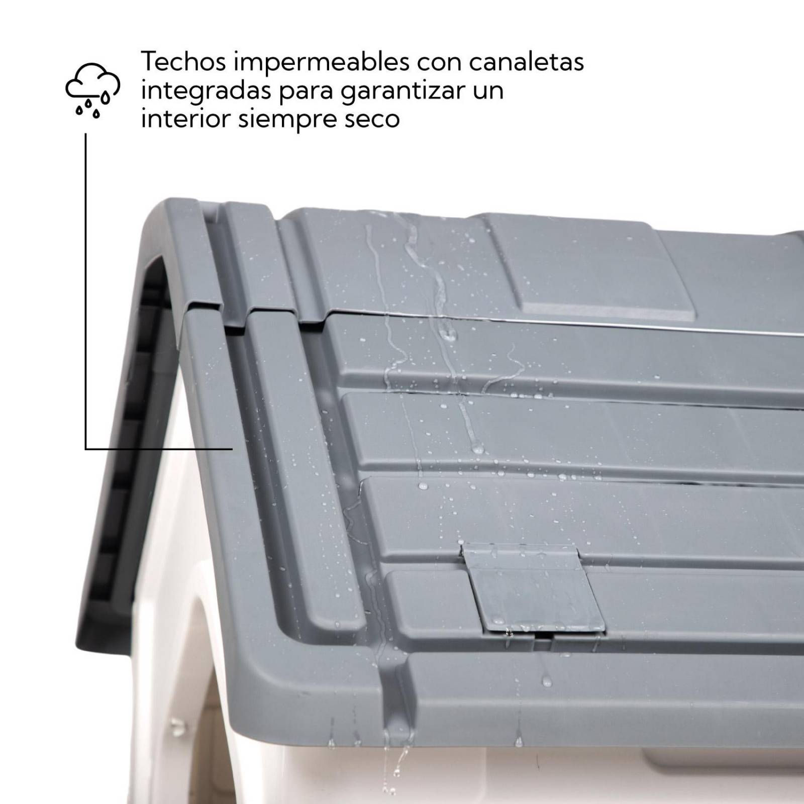 Casa Para Perro Raza Extra Grande 98x79x97cm Plastico 