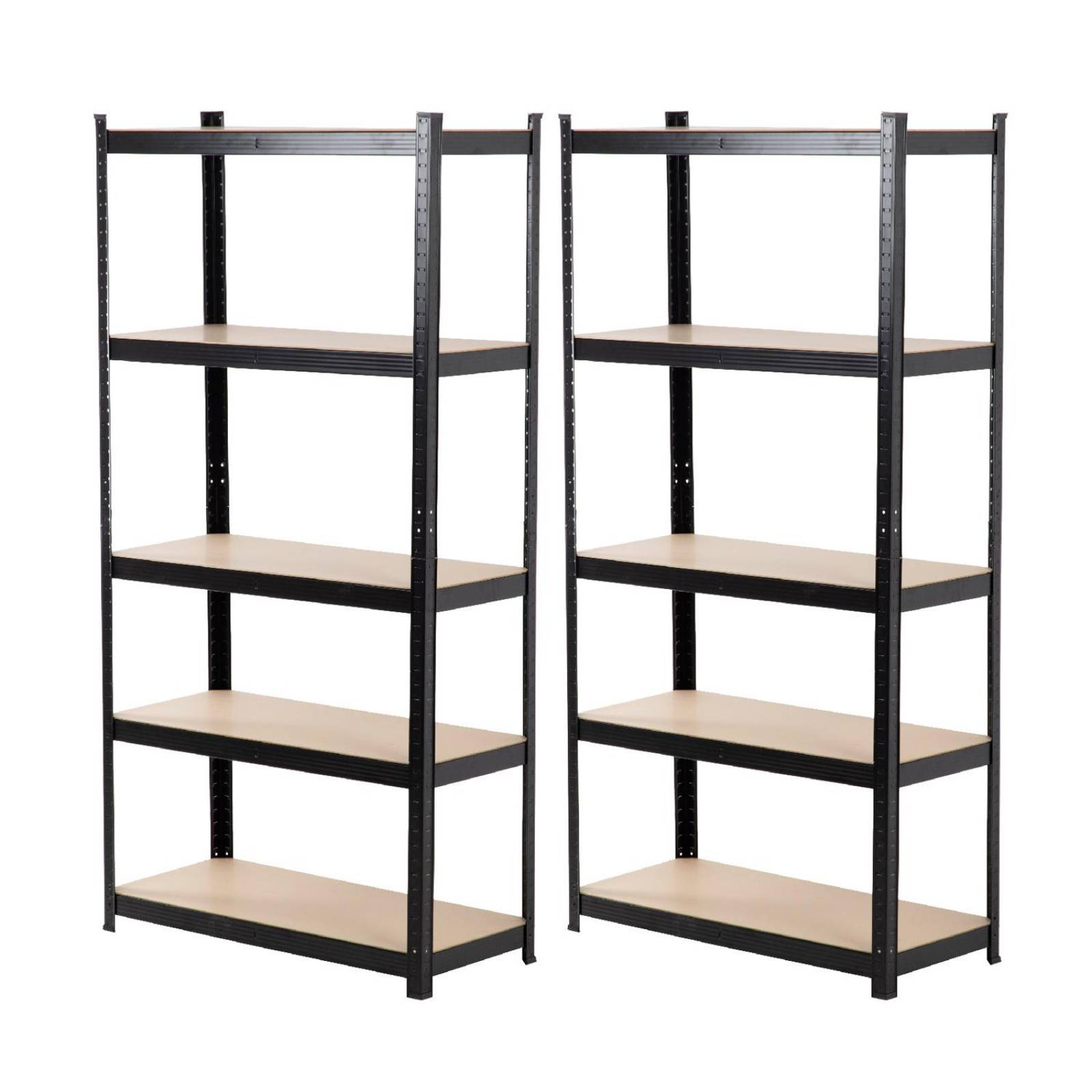 Estante Anaquel Organizador 5 Repisas Rack Metalico 2 Piezas 