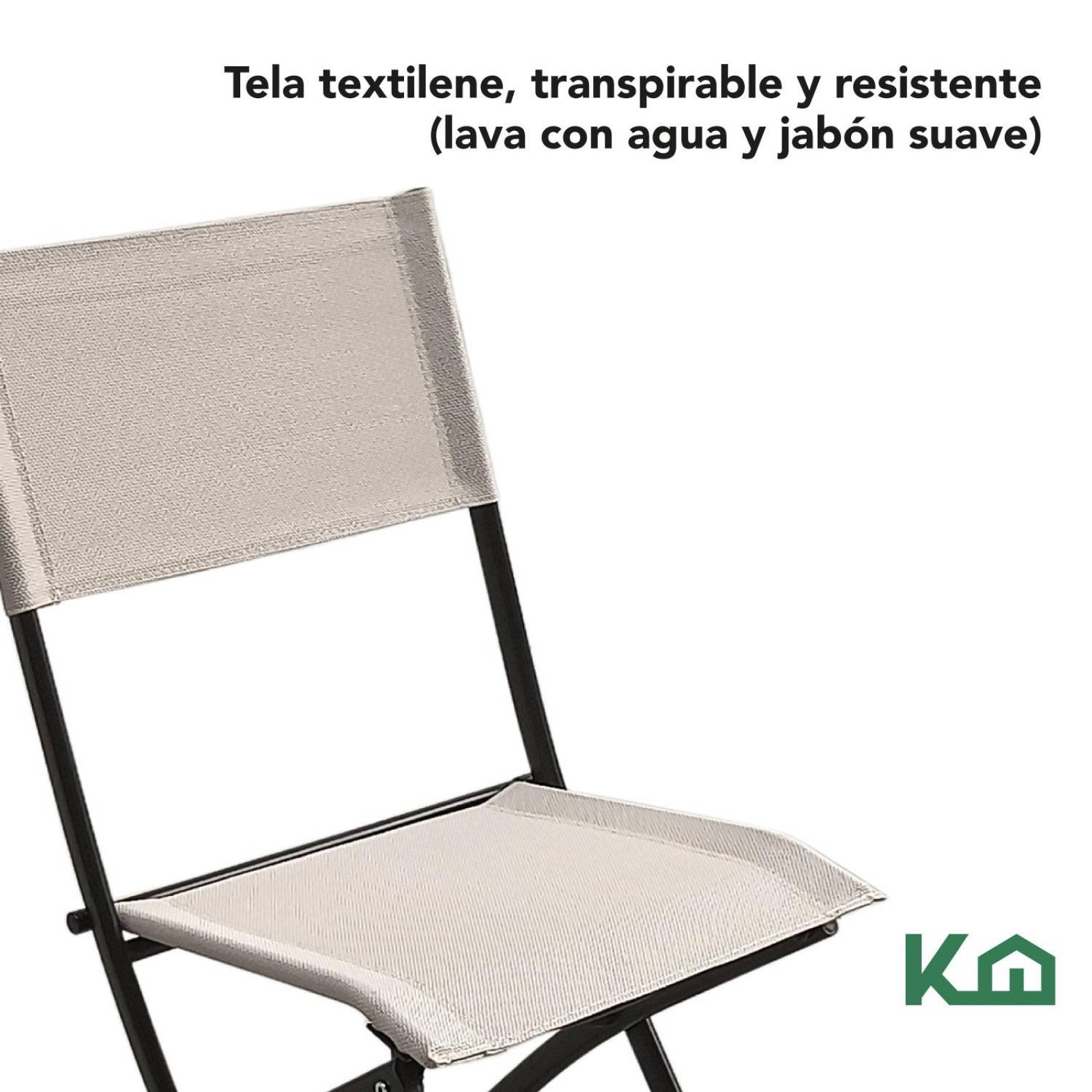 Juego De Jardin 6 Piezas Sillas Exterior Mesa Con Sombrilla Gris