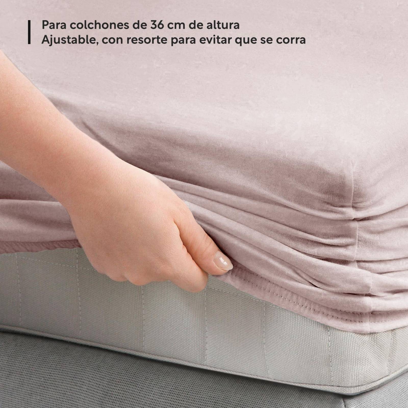 Juego Sabanas Individual Hipoalergenicas 3 pzas Colordreams Rosa