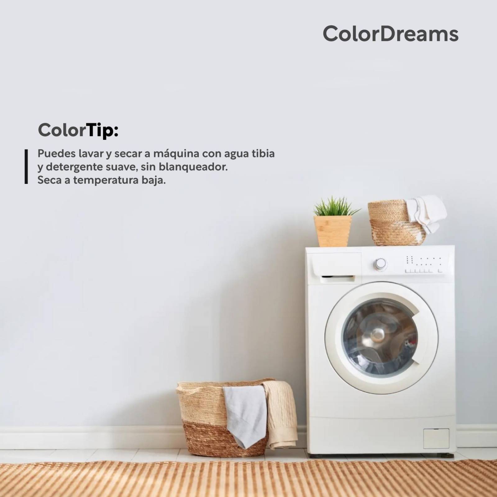 Juego Sabanas Individual Hipoalergenicas 3 pzas Colordreams Rosa