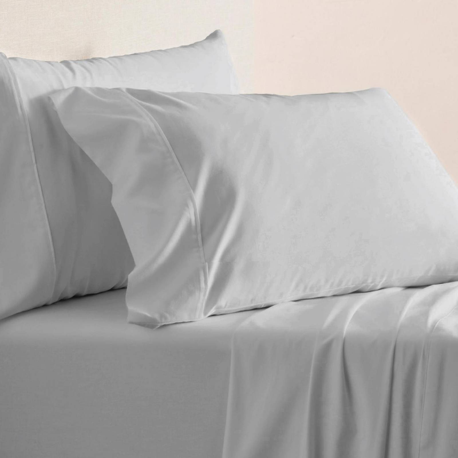 Juego Sabanas Matrimonial Hipoalergenicas 4 pzas Colordreams Gris Claro