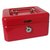 Caja De Dinero Sencilla 15cm Color Rojo Para Monedas