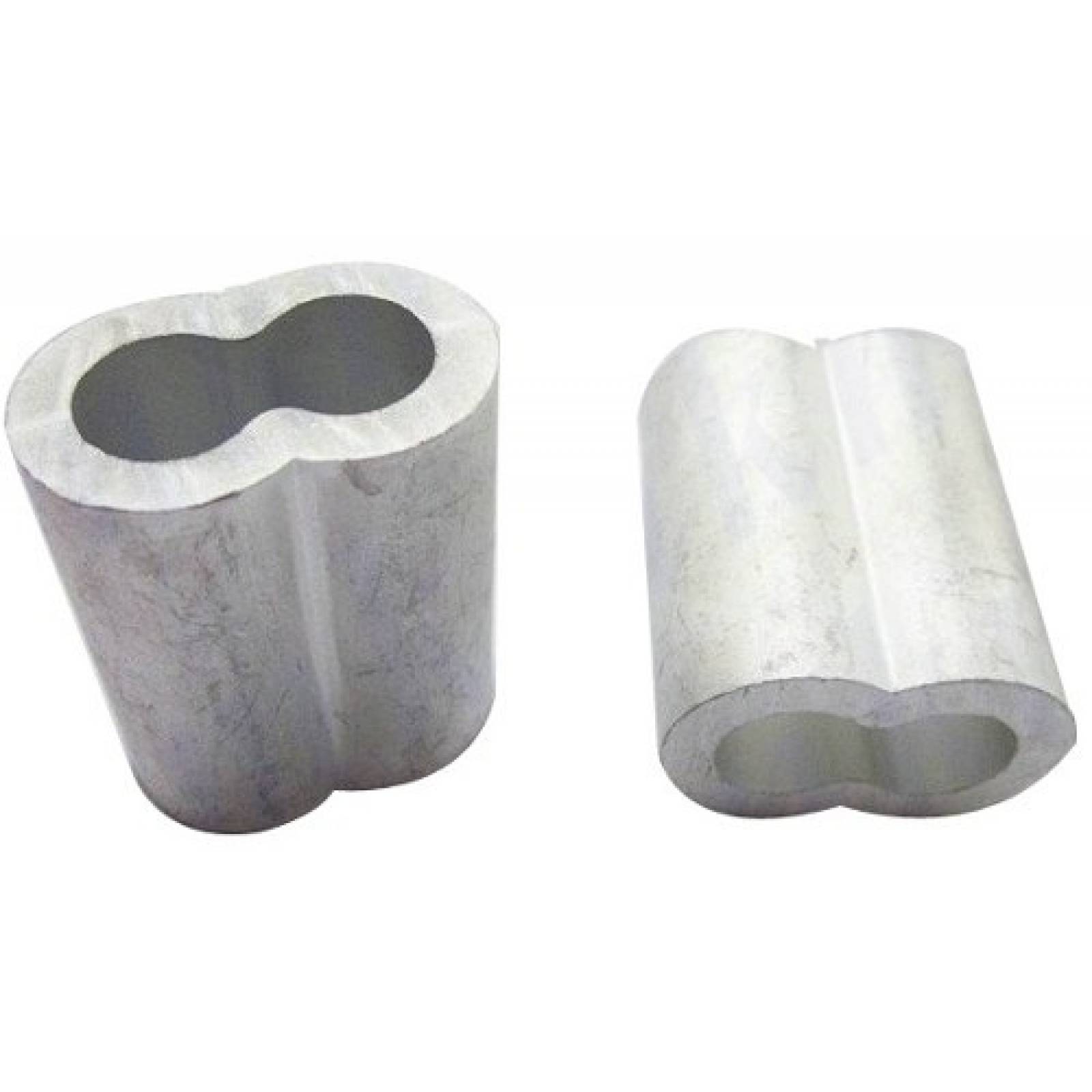 Casquillo Doble Aluminio 3/8 con 50 Piezas OBI