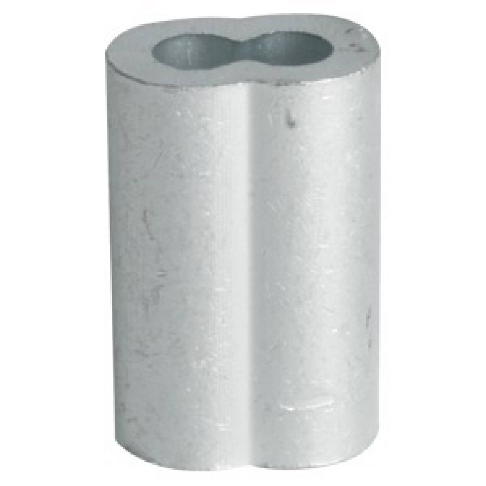 Casquillo Doble Aluminio 3/8 con 50 Piezas OBI