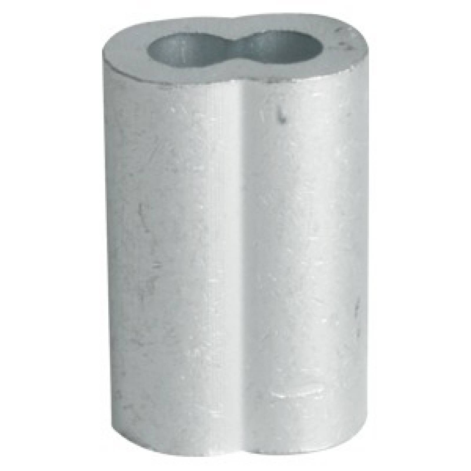Casquillo Doble Aluminio 5/32 con 100 Piezas Ash OBI