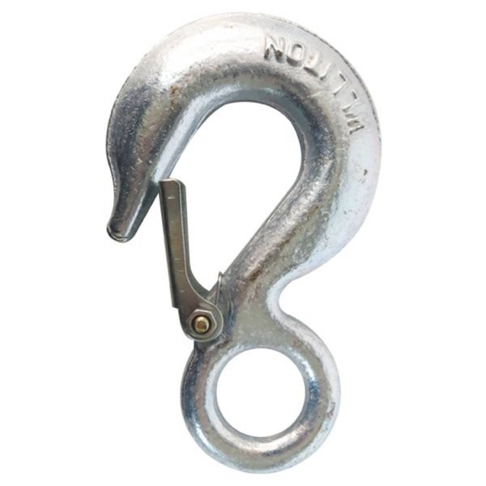 Gancho Para Jalar Con Ojo Fijo Y Seguro 7,5 Toneladas Obi