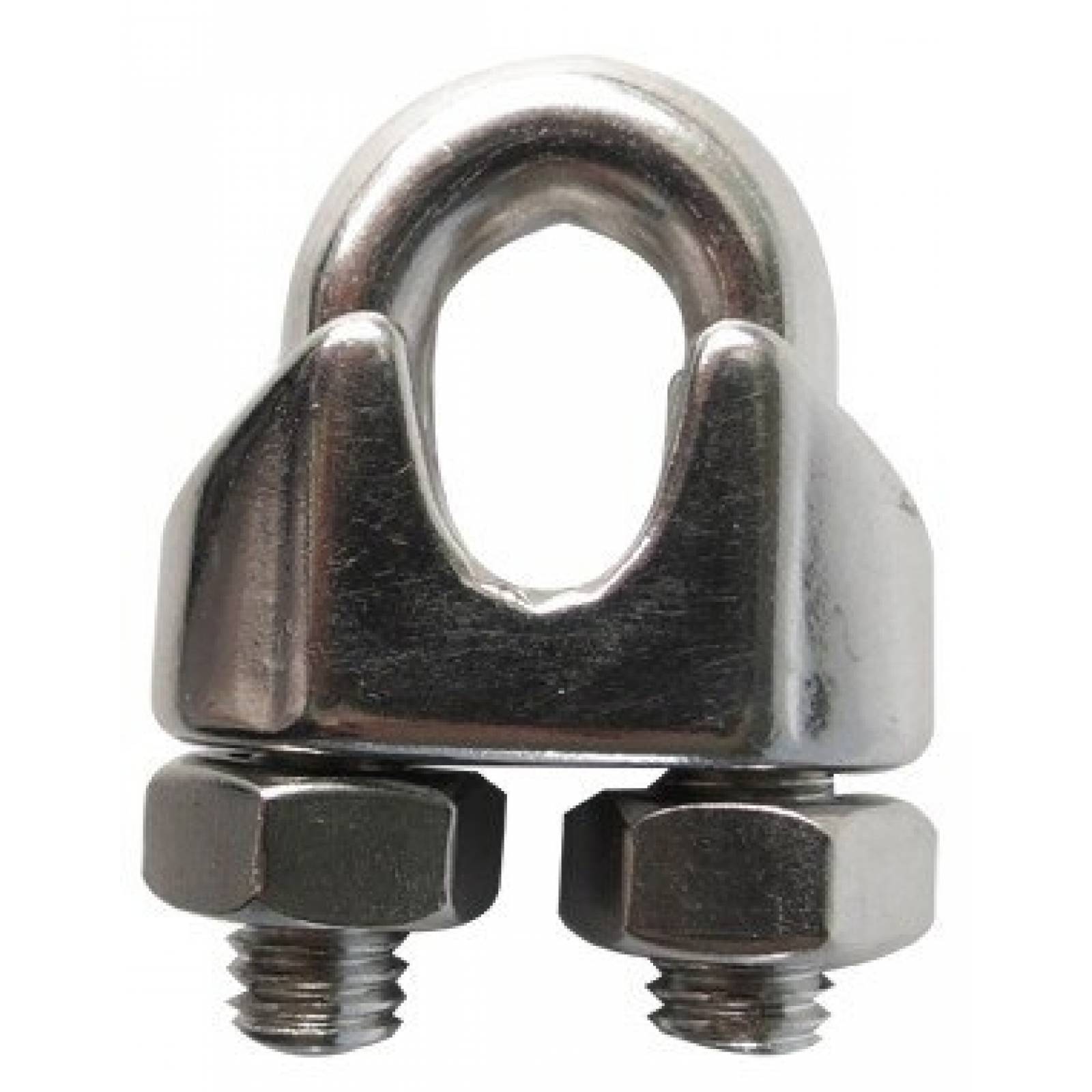 Nudo o Perro Ranurado Inoxidable 3/8" con 5 Piezas OBI