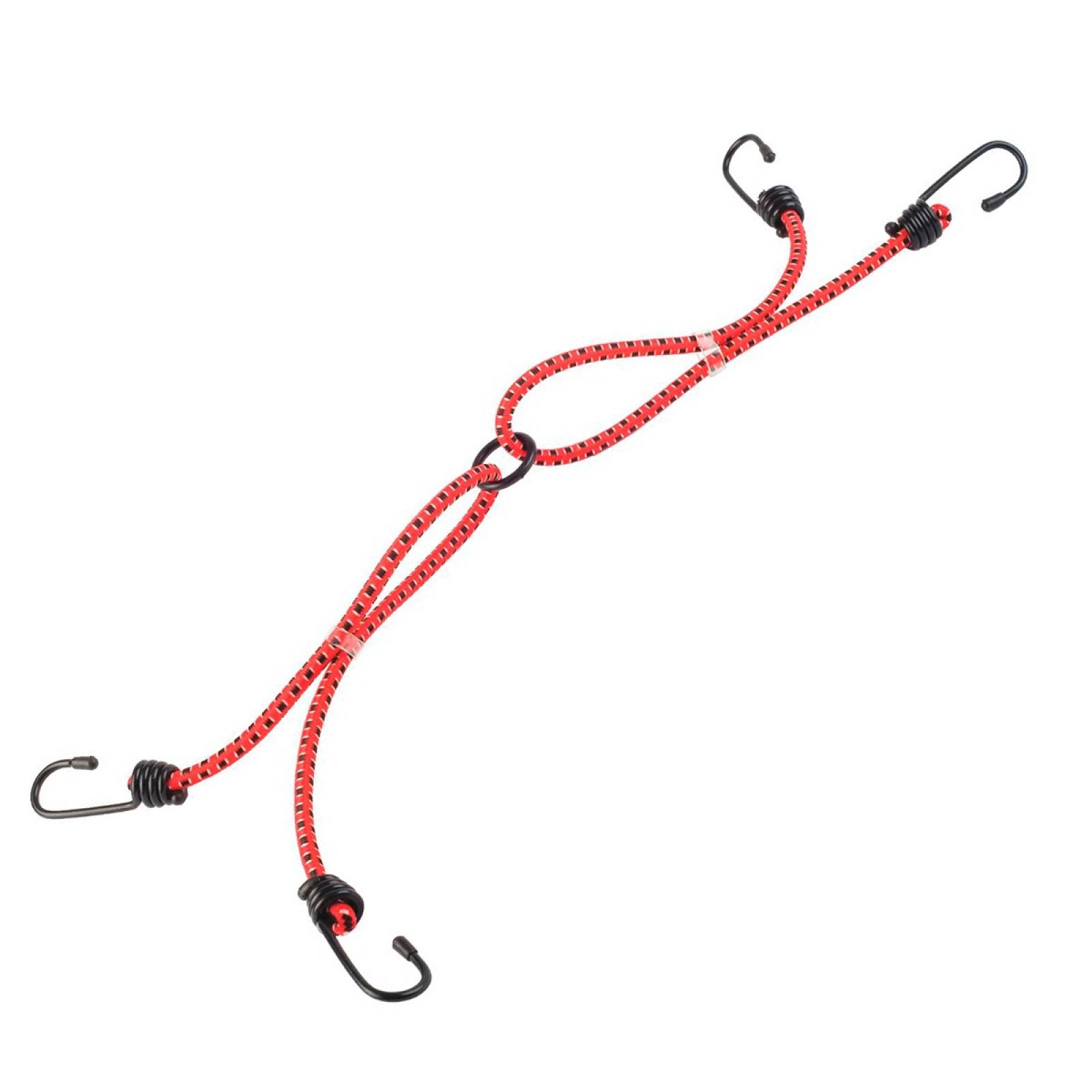 Cordones Elasticos Rojos de 4 Ganchos 821-225T Coleman