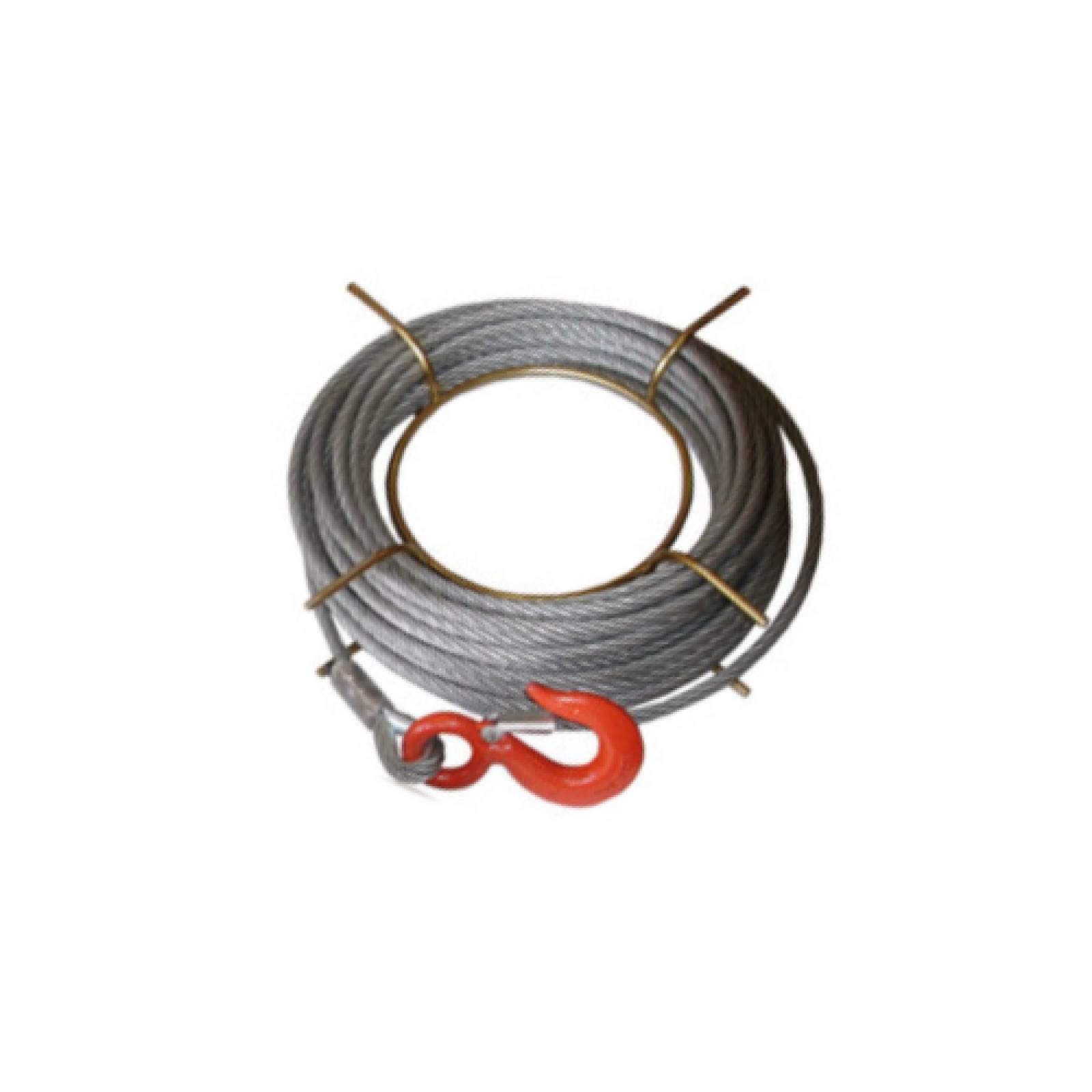 Repuesto Para Tirfor Cable 20 m con Gancho 8 mm