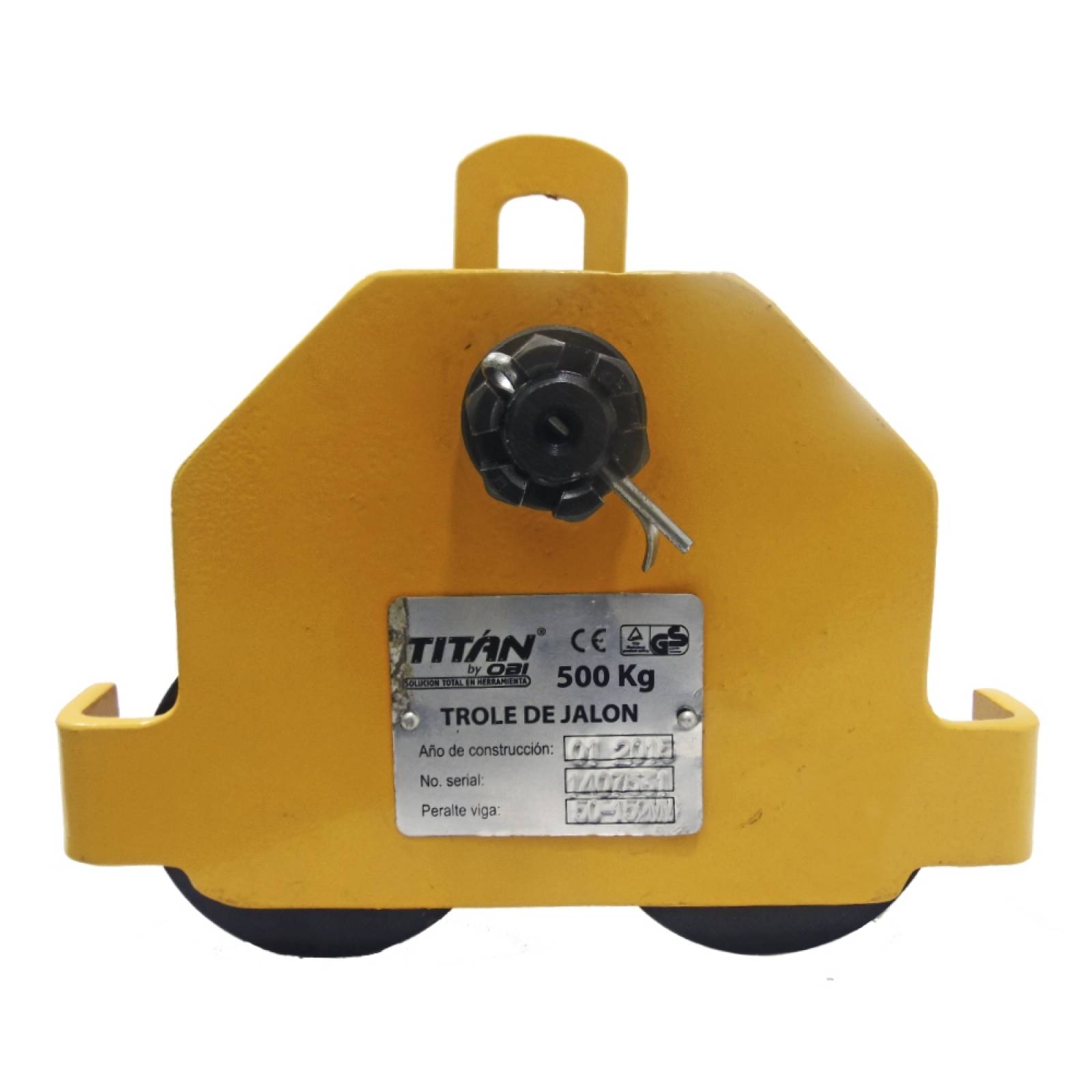 Trole De Jalon 0,5 Toneladas Uso Pesado Gct-0 5dk Titan