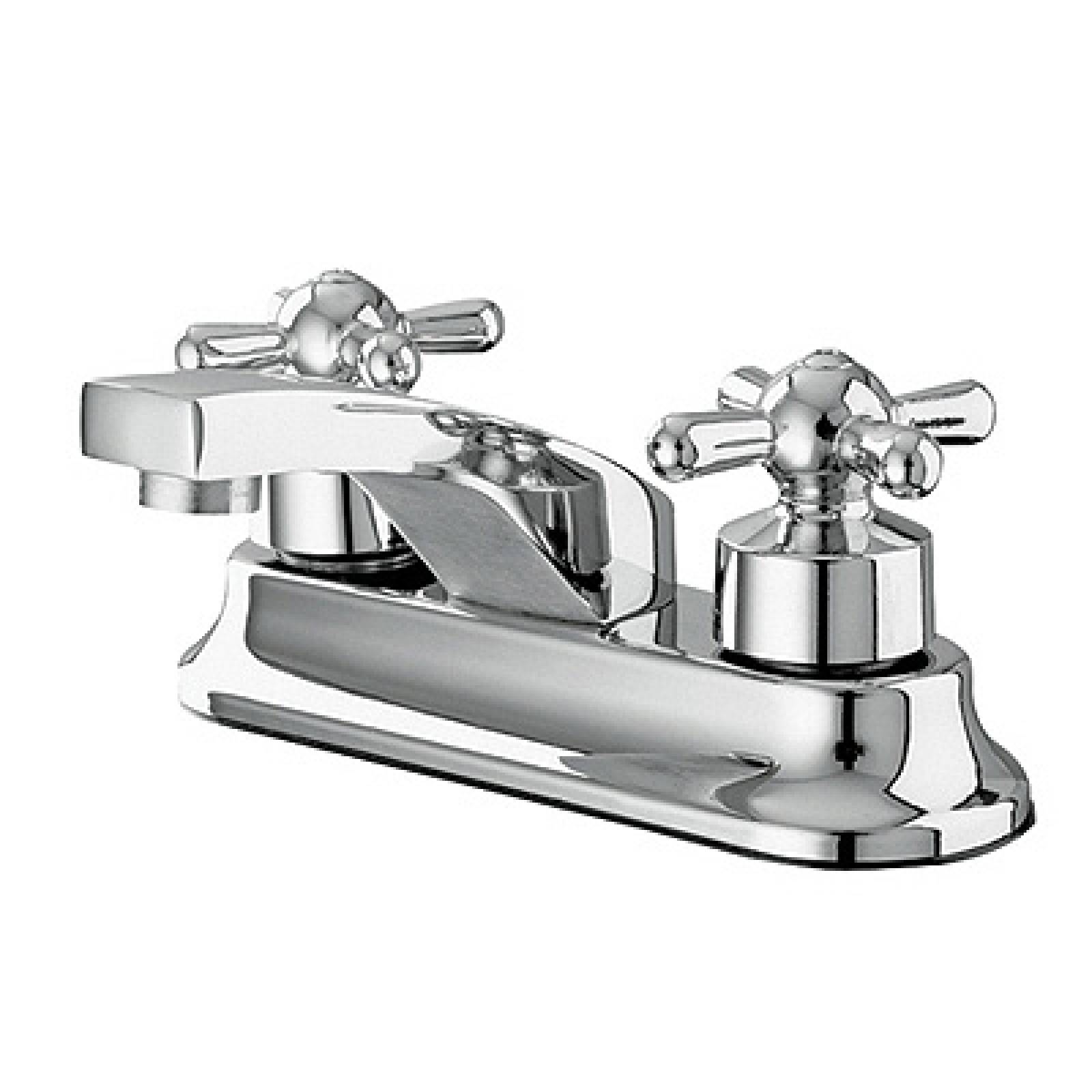 Mezcladora De 4" Para Lavabo Con Manerales Cruceta 59CN URREA