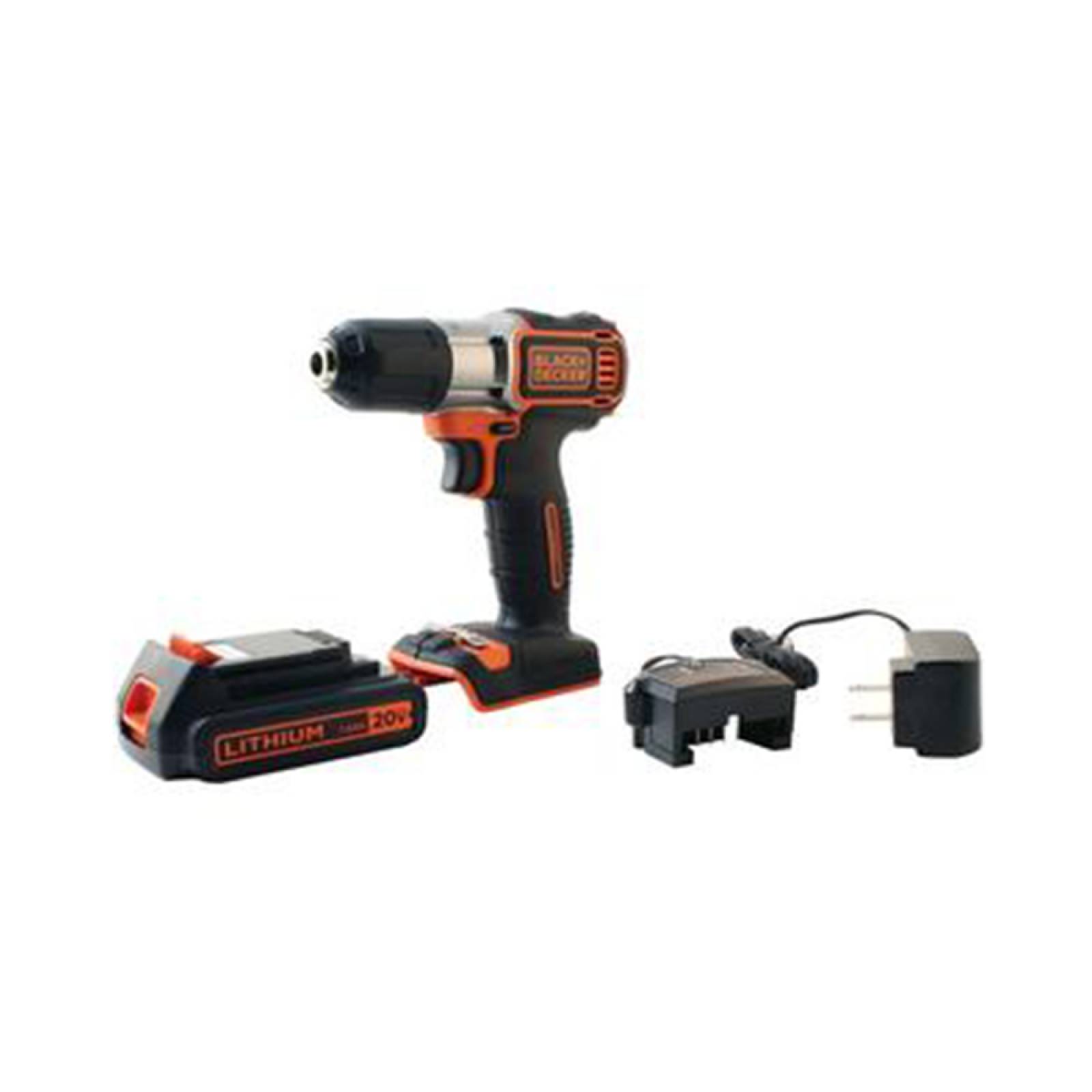 Taladro Atornillador 3/8 BDCDE120C herramienta Black&Decker