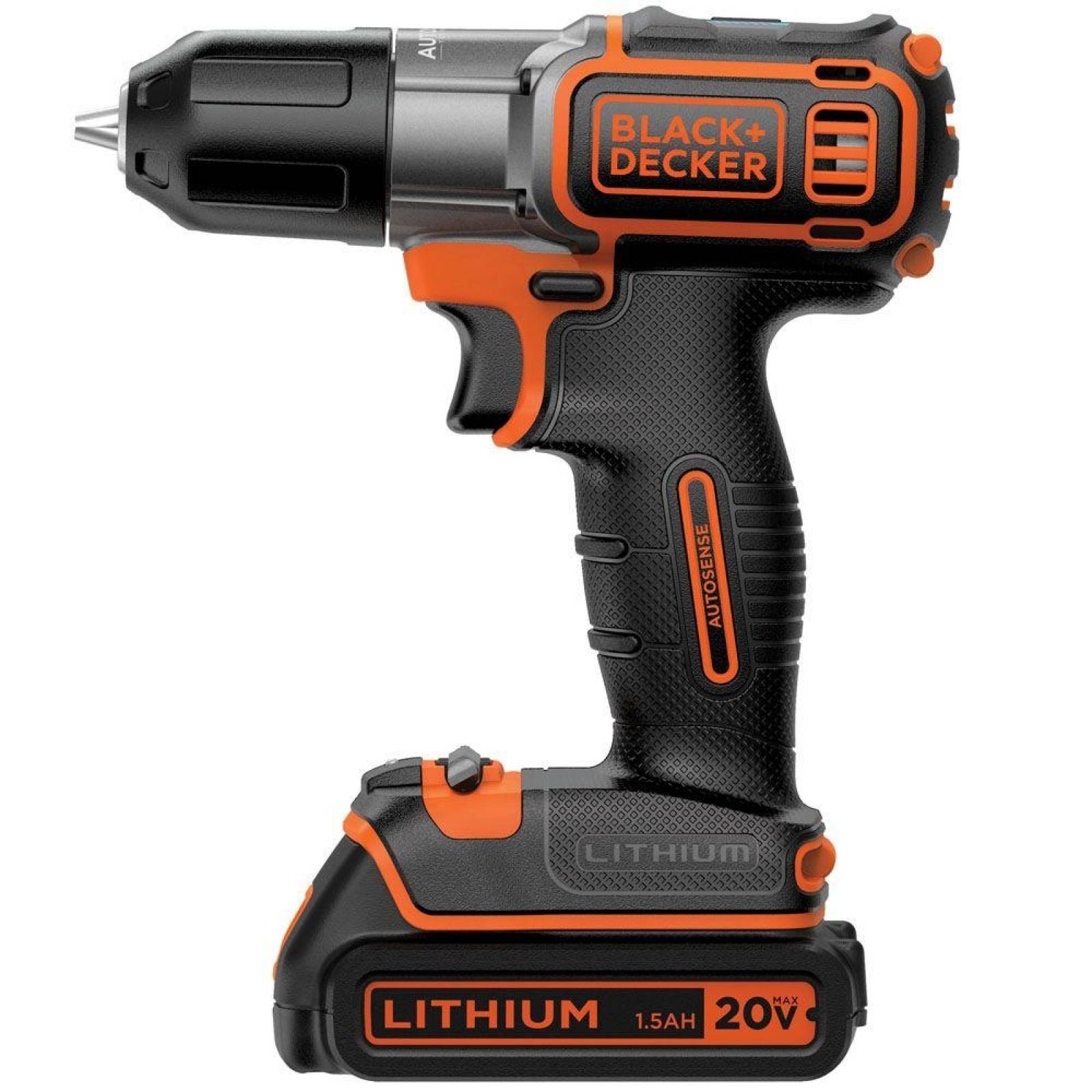Taladro Atornillador 3/8 BDCDE120C herramienta Black&Decker