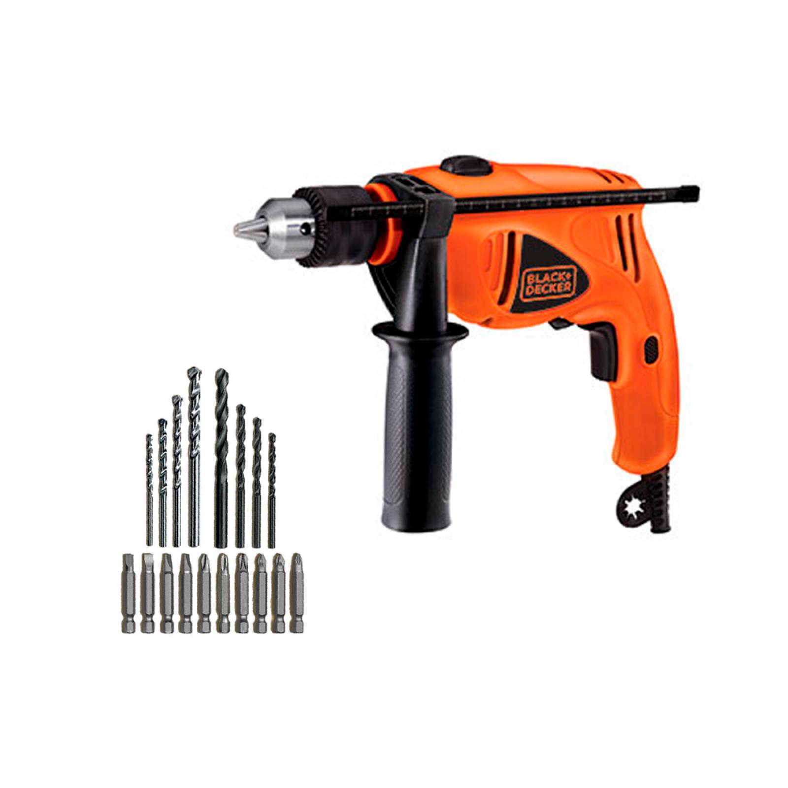 Taladro Rotomartillo 1/2" 18 Acc VVR HD500K Black & Decker