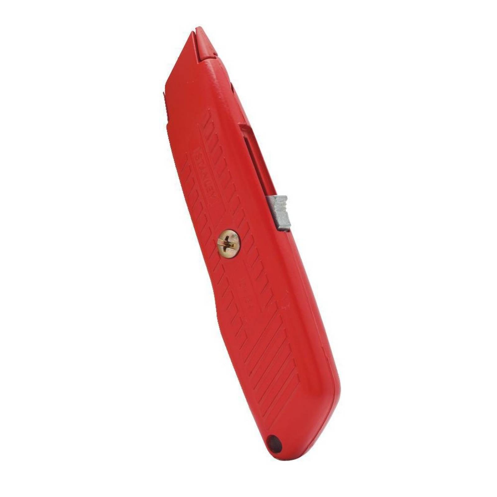 Navaja Cutter 7In Retractil Metal Automatica Roja Stanley