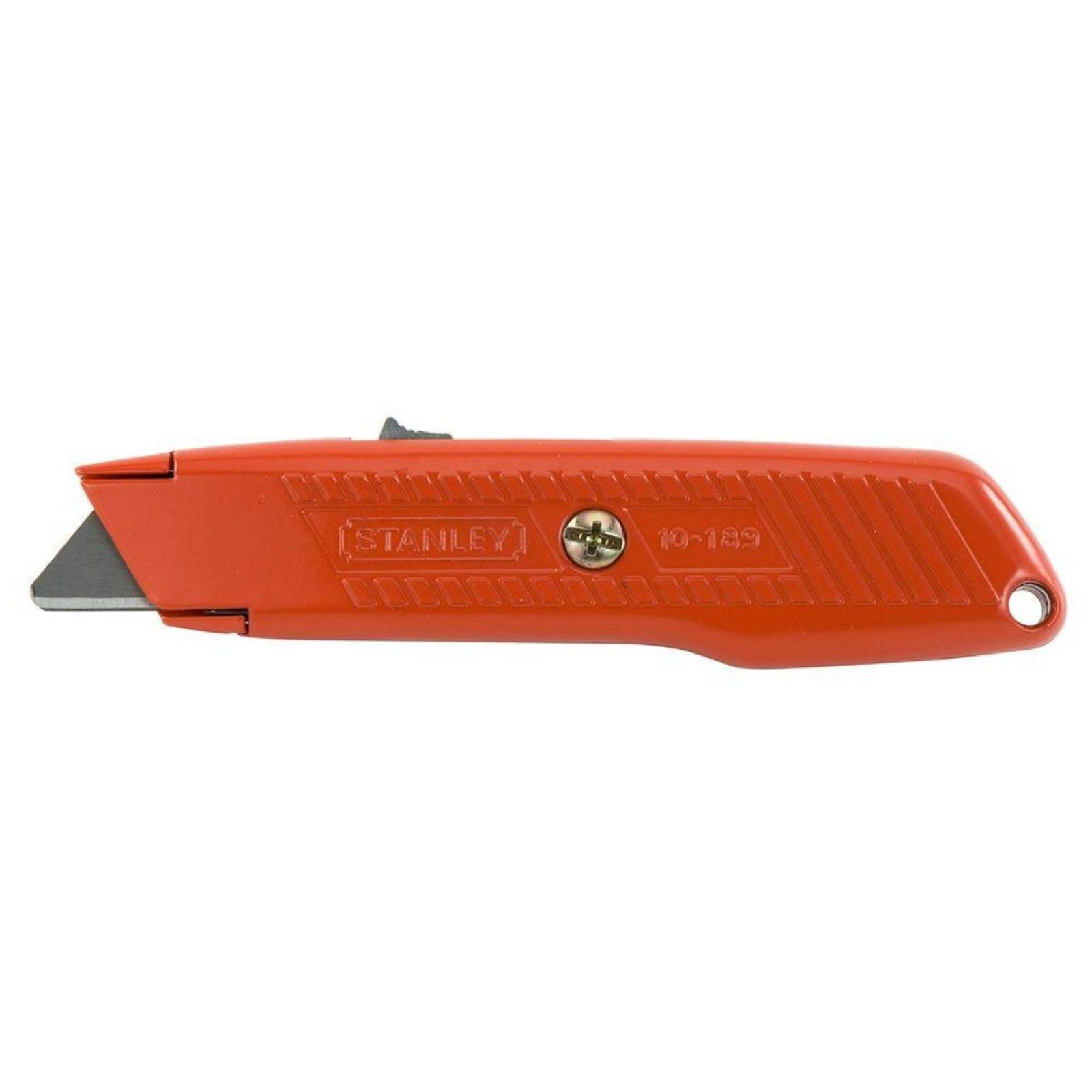 Navaja Cutter 7In Retractil Metal Automatica Roja Stanley