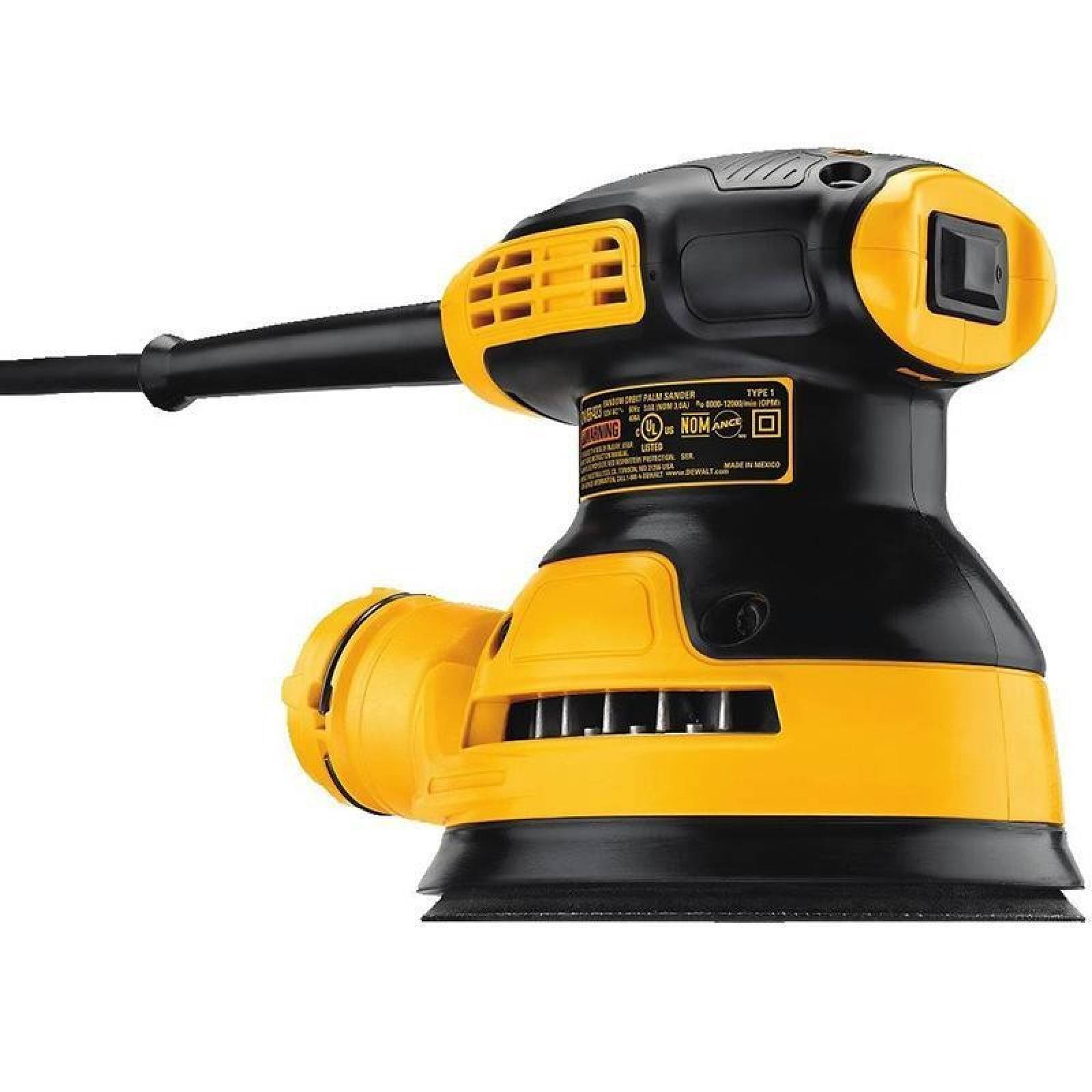 Lijadora Roto Orbital 5" 1 Velocidad DWE6421 Dewalt